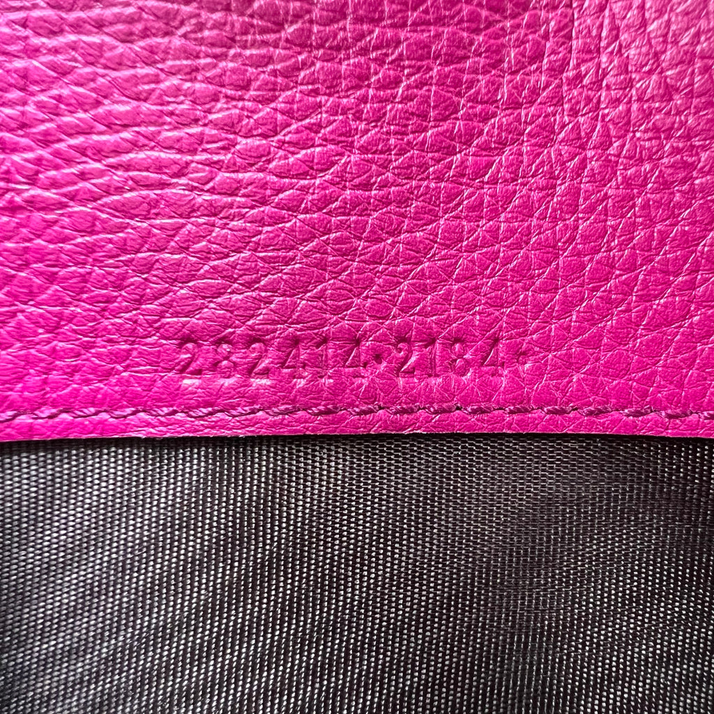 Pebbled Calfskin Large Soho Continental Wallet W21811