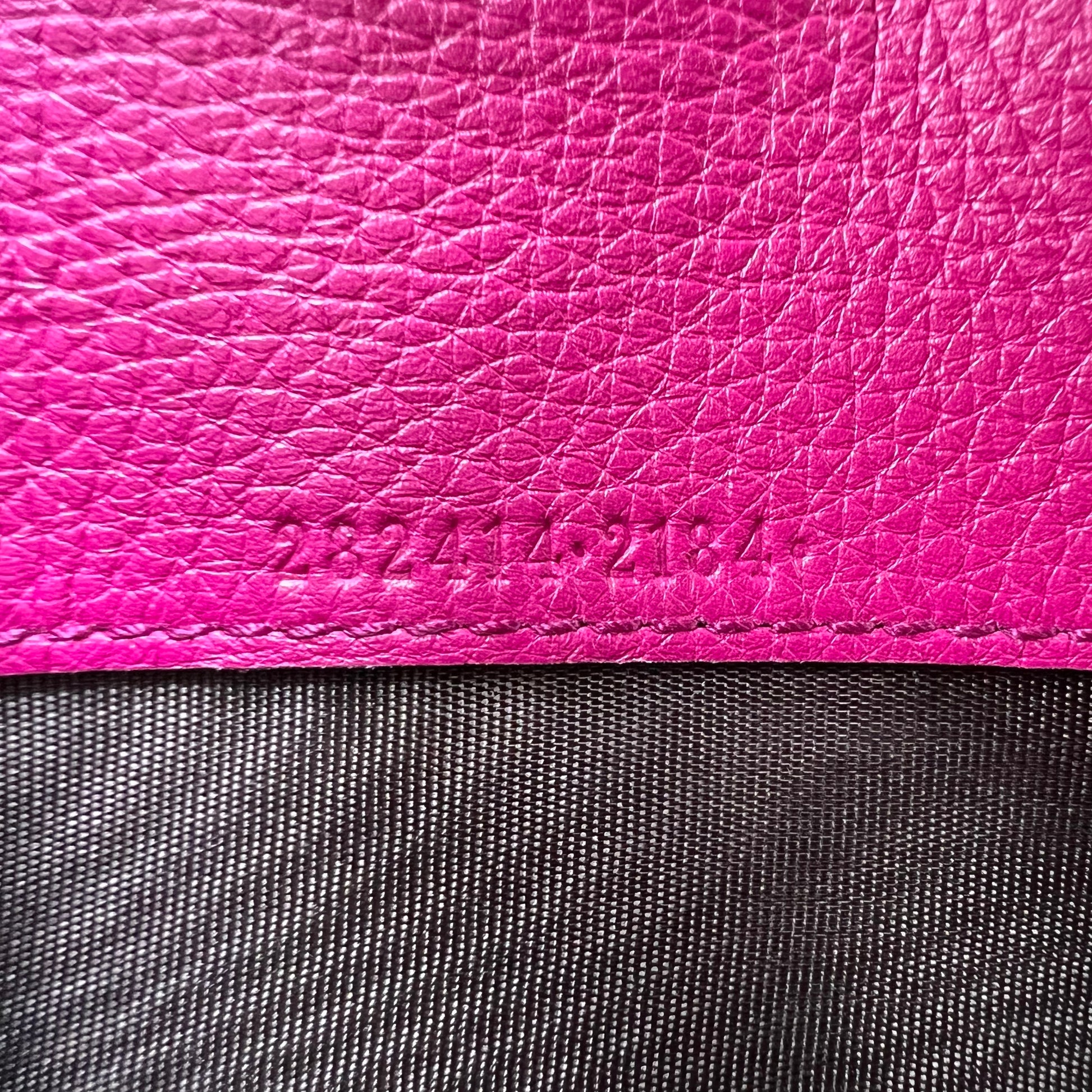 Pebbled Calfskin Large Soho Continental Wallet W21811