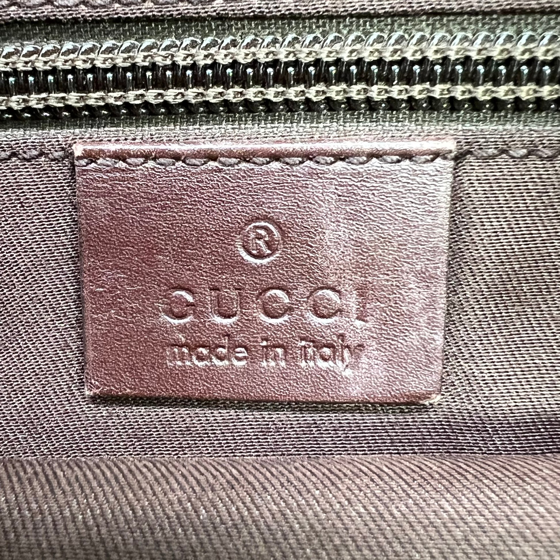 GUCCI GG Canvas Guccissima Shoulder Bag B21488