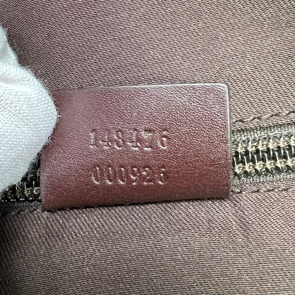 GUCCI GG Canvas Guccissima Shoulder Bag B21488
