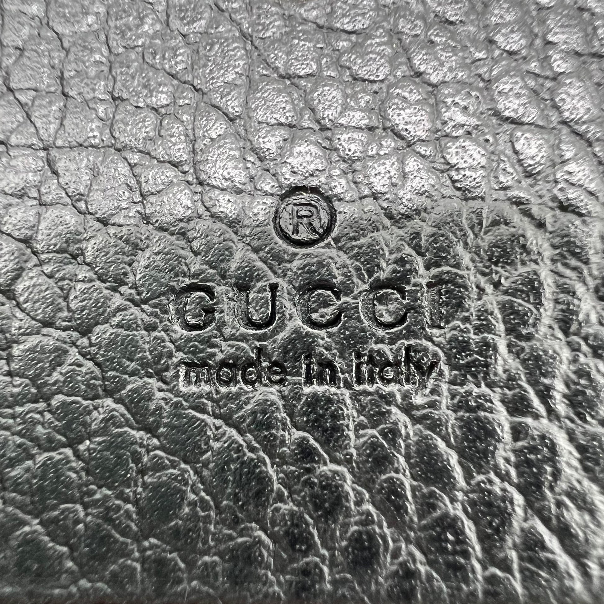 Double G Logo Leather Compact Wallet W21883