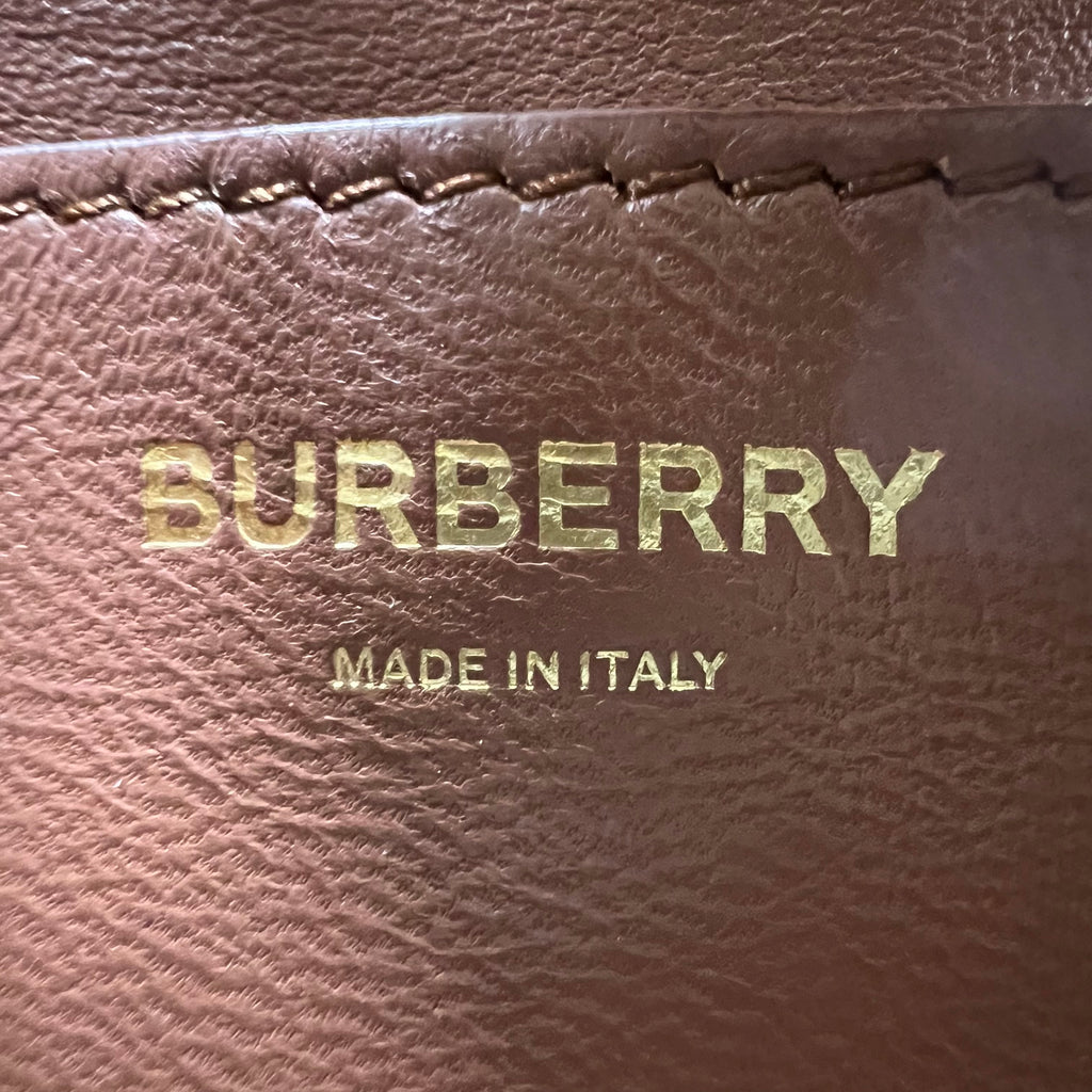 Burberry calfskin leather TB belt bag B22546
