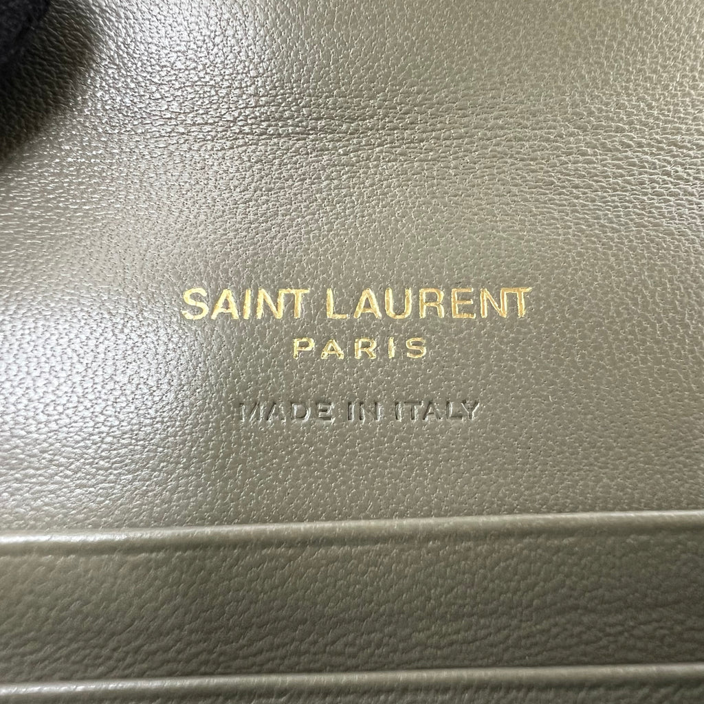 Saint Laurent YSL Monogram Small Flap Wallet W22048