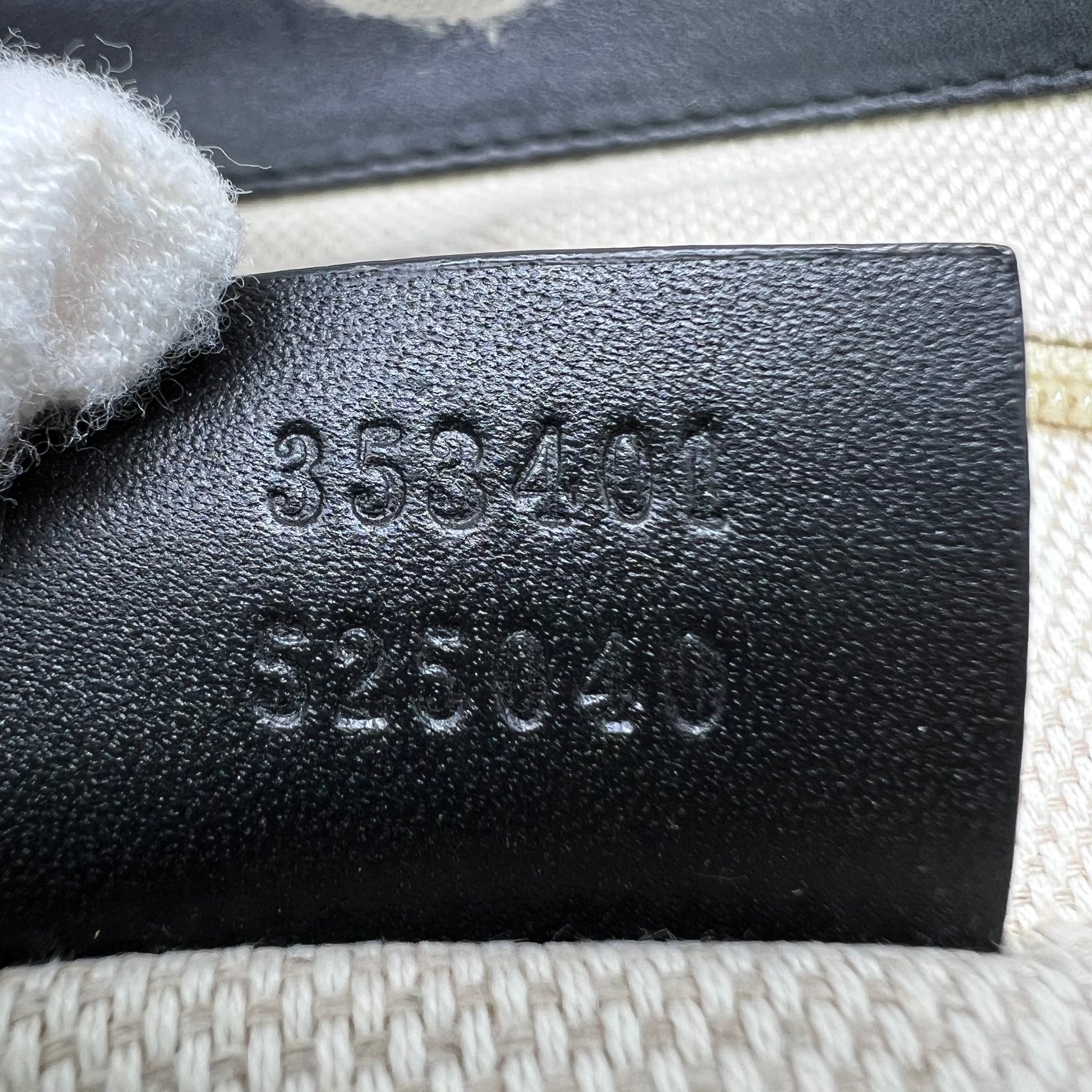 Gucci GG Canvas Leather Flap Messenger Bag B22440