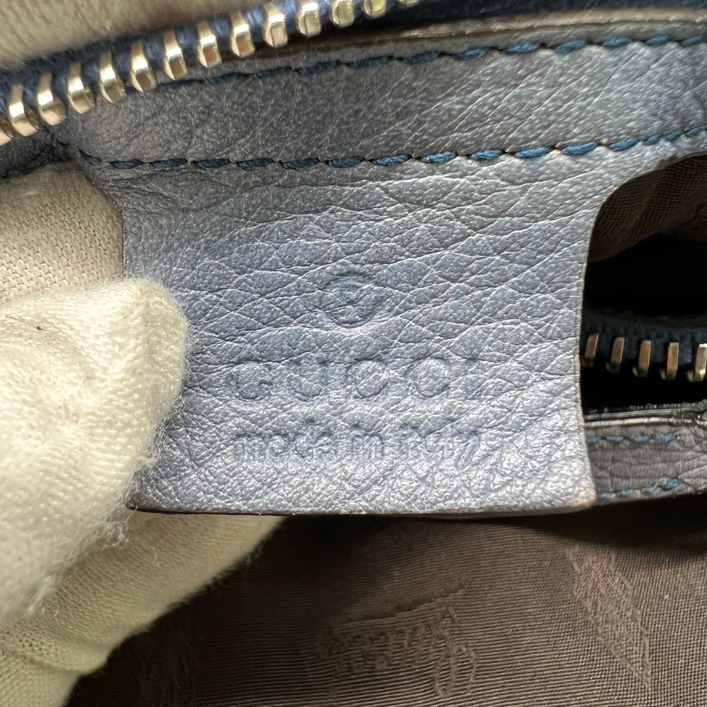 Gucci Medium GG Canvas Bamboo Libeccio Tote B21865