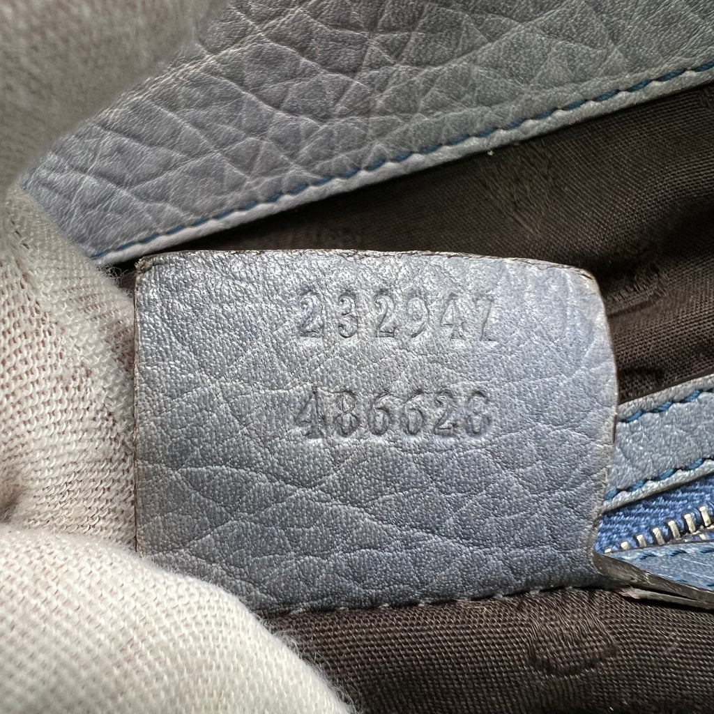 Gucci Medium GG Canvas Bamboo Libeccio Tote B21865