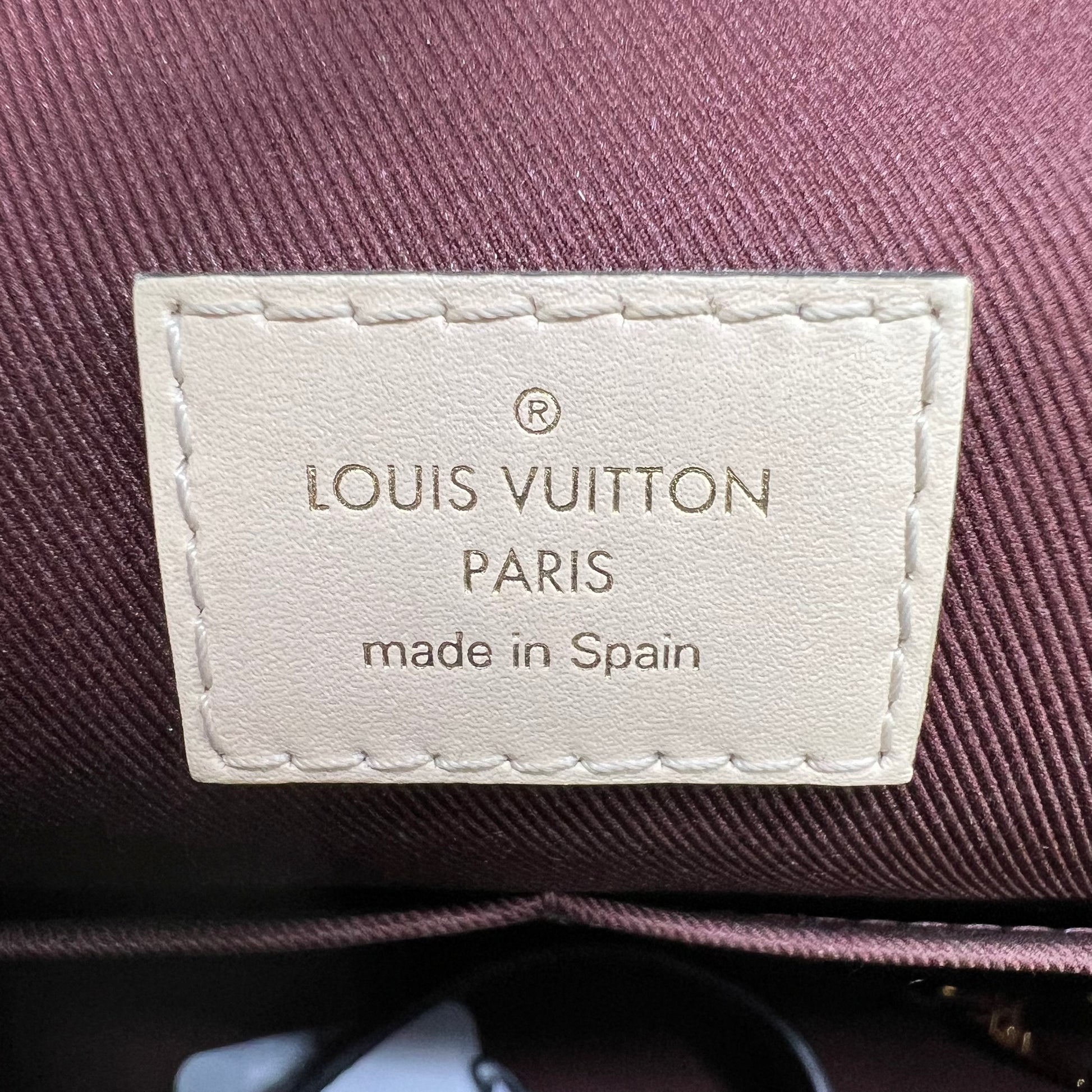 Monogram Cluny BB Bordeaux Fuchsia Sold Out B22234