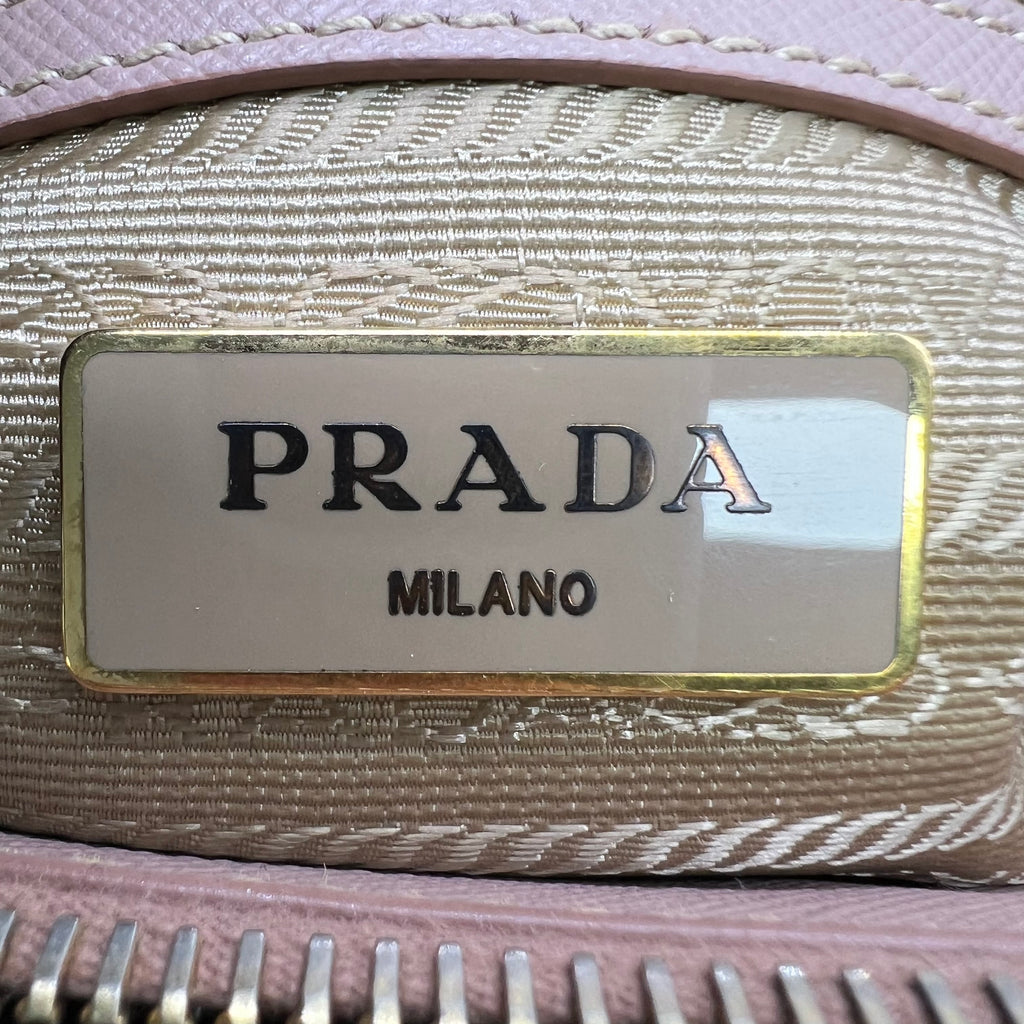 Double Zip Lux Tote Saffiano Leather Medium B21995