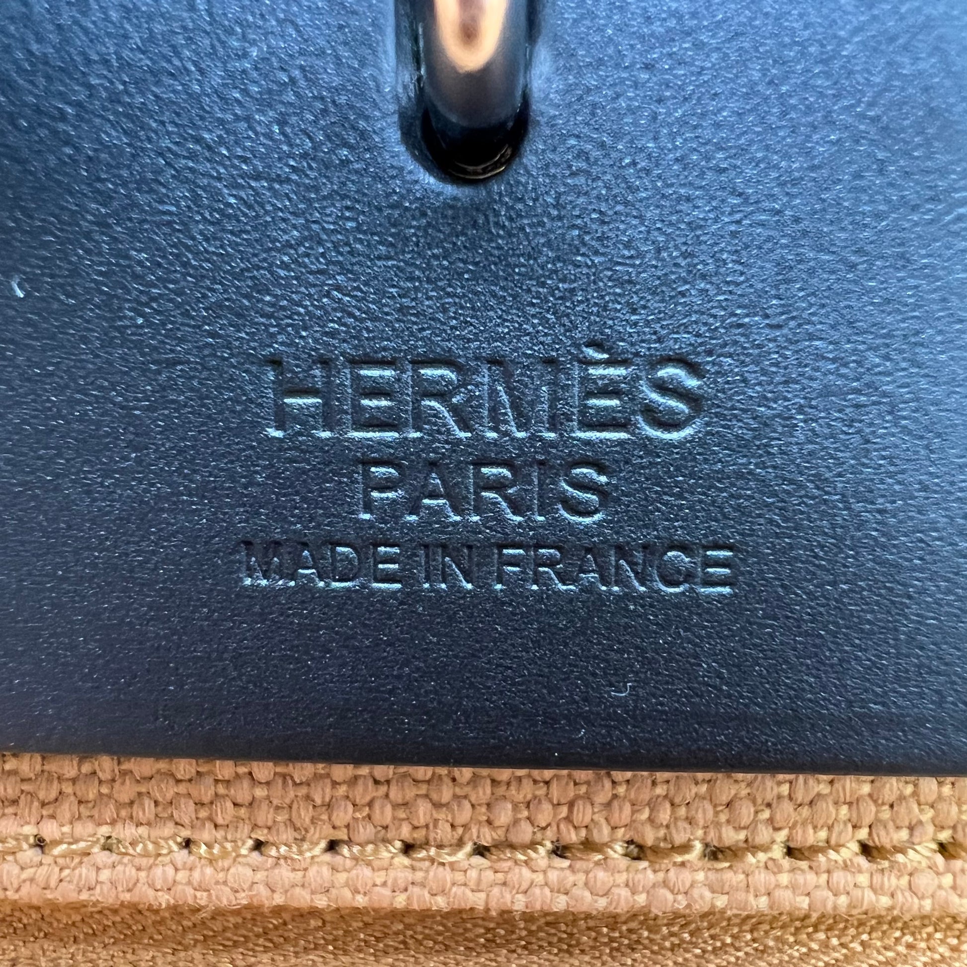 Vache Hunter Toile Herbag Zip 31 PM Jaune D'Or Bleu Izmir twins B22093