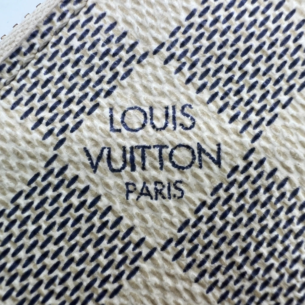 Louis Vuitton Damier Azur Zippy Wallet W22056