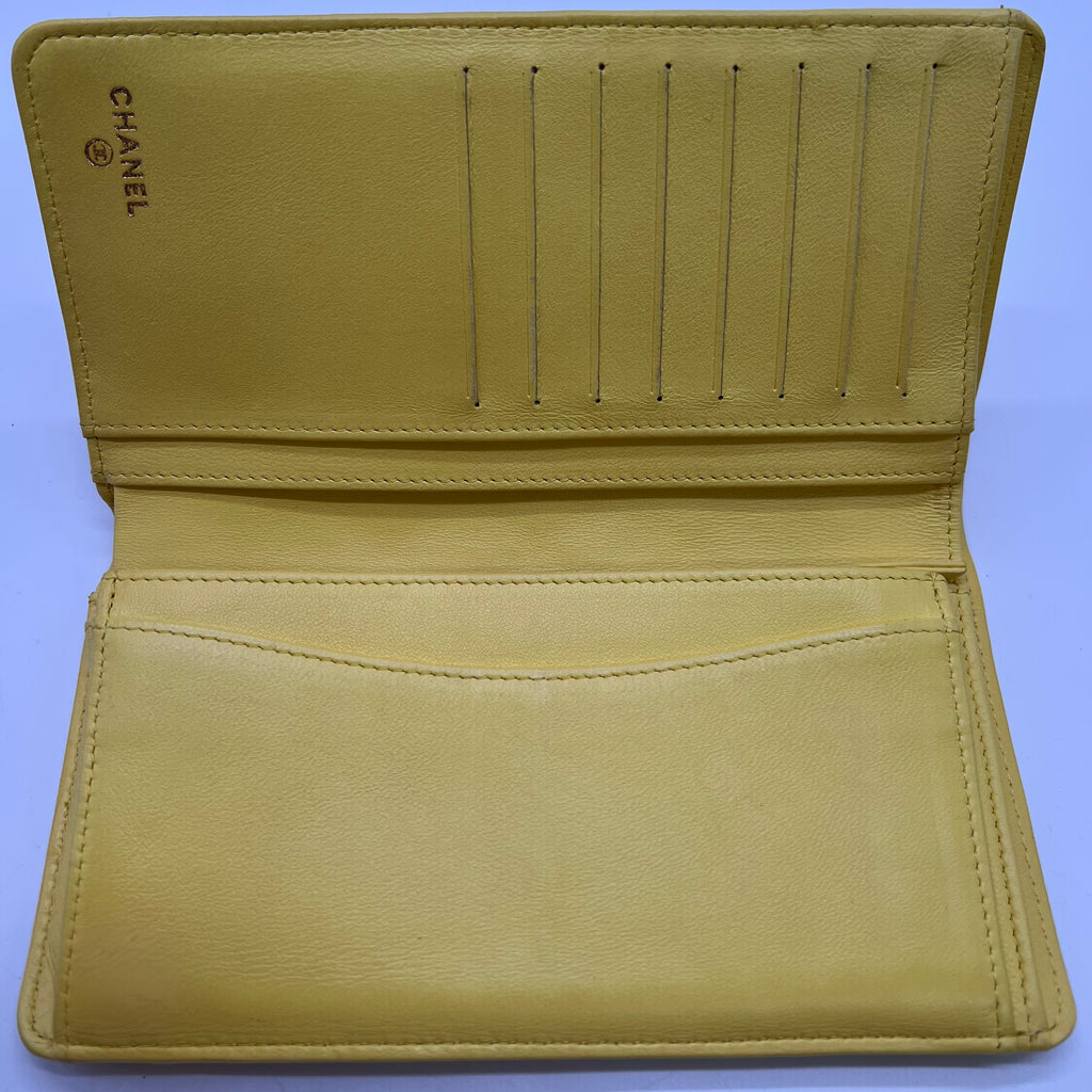 Chanel Timeless Classic Matelasse Long Wallet W21977