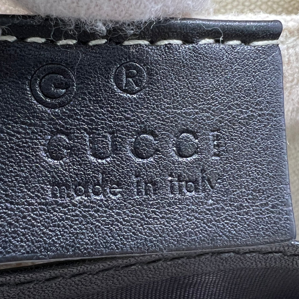 Microguccissima Mini Bree Messenger Bag Black B22658