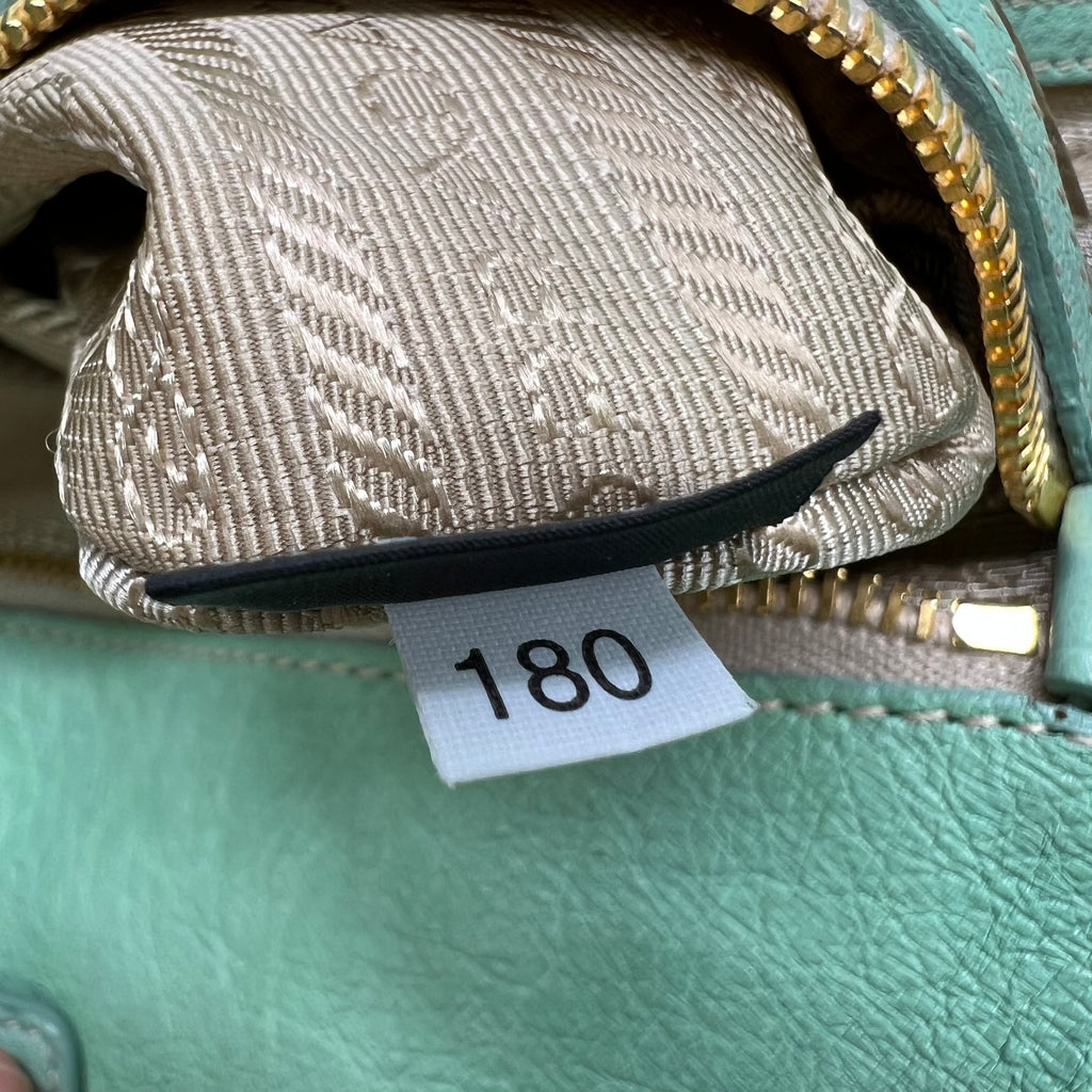 Prada Route Large Canvas and Leather Tote Bag B22612