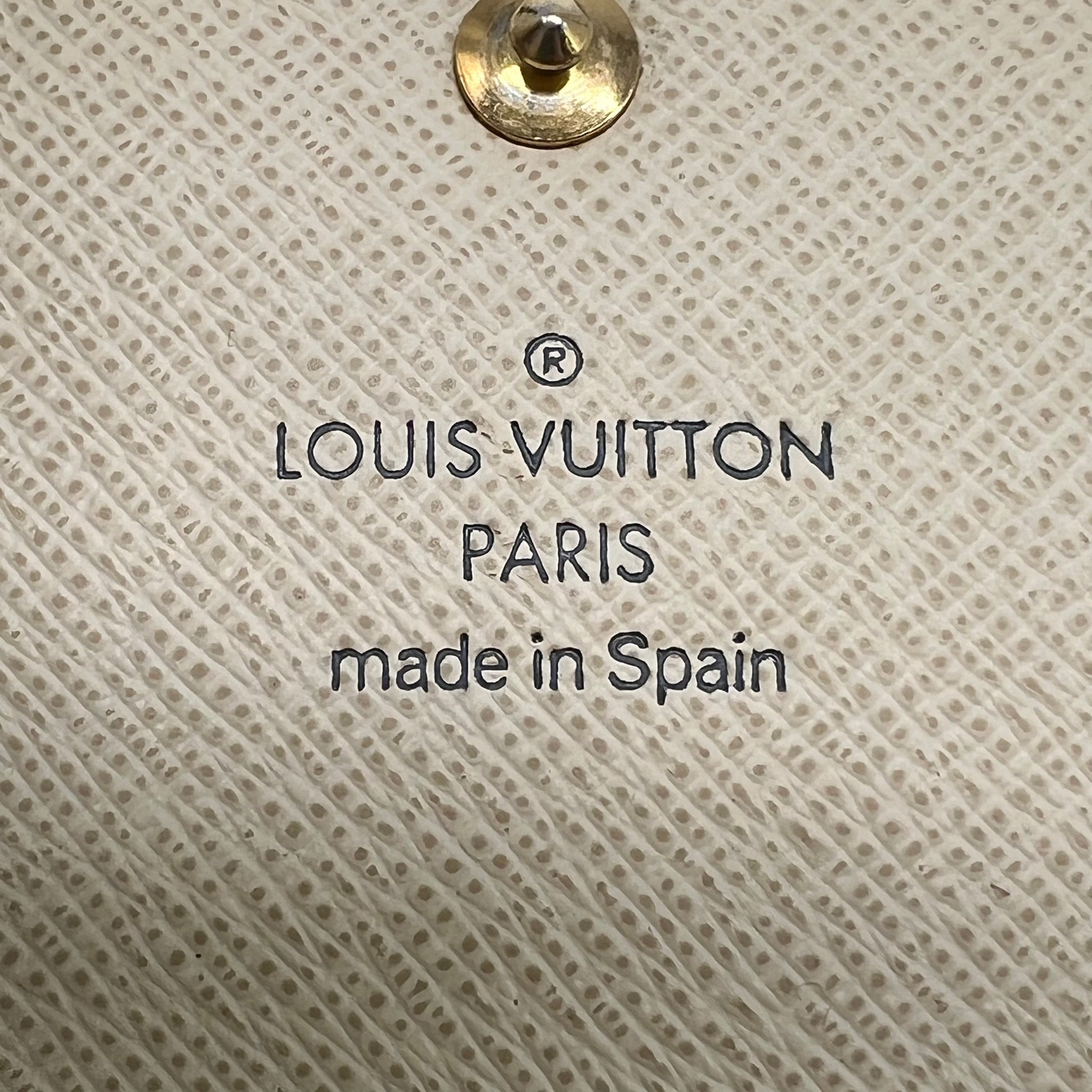 Louis Vuitton Damier Azur Canvas Sarah Wallet W22132