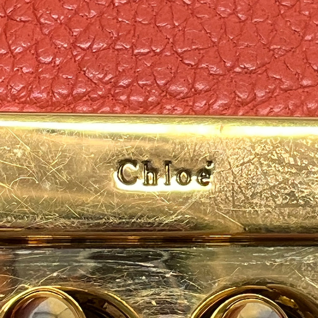 Chloé Elsie Leather Continental Flap Wallet W22106