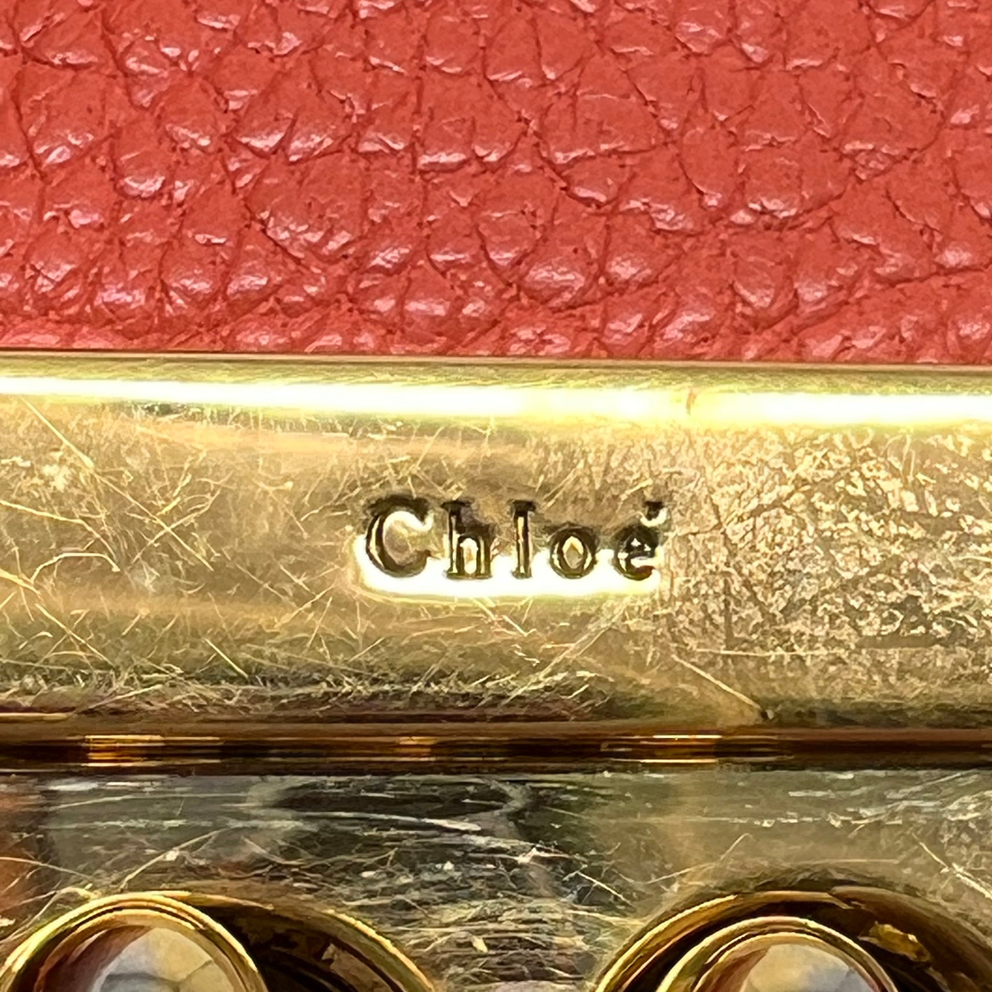 Chloé Elsie Leather Continental Flap Wallet W22106