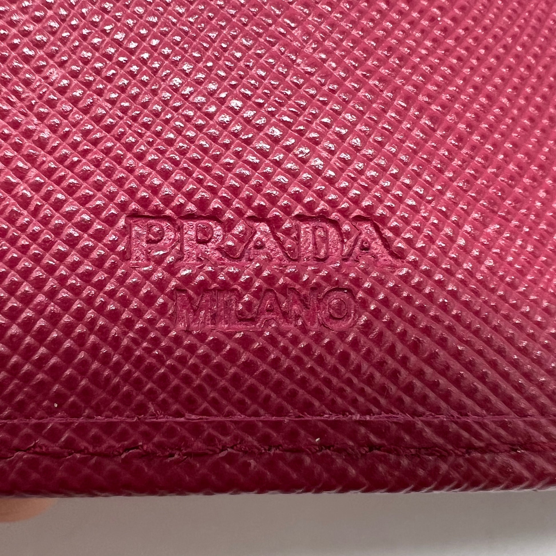 Prada Large Saffiano Leather Wallet W21792