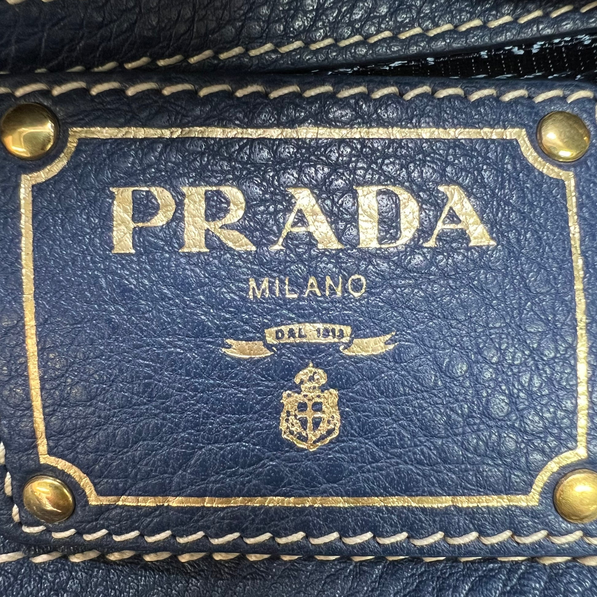 Prada Vitello Daino Bauletto Bag B22699