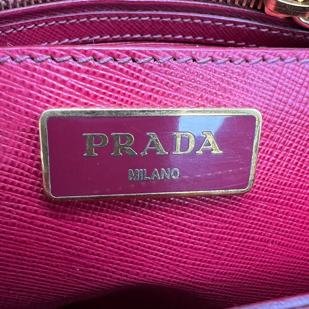 Prada Saffiano Lux Leather Parabole Tote B22023