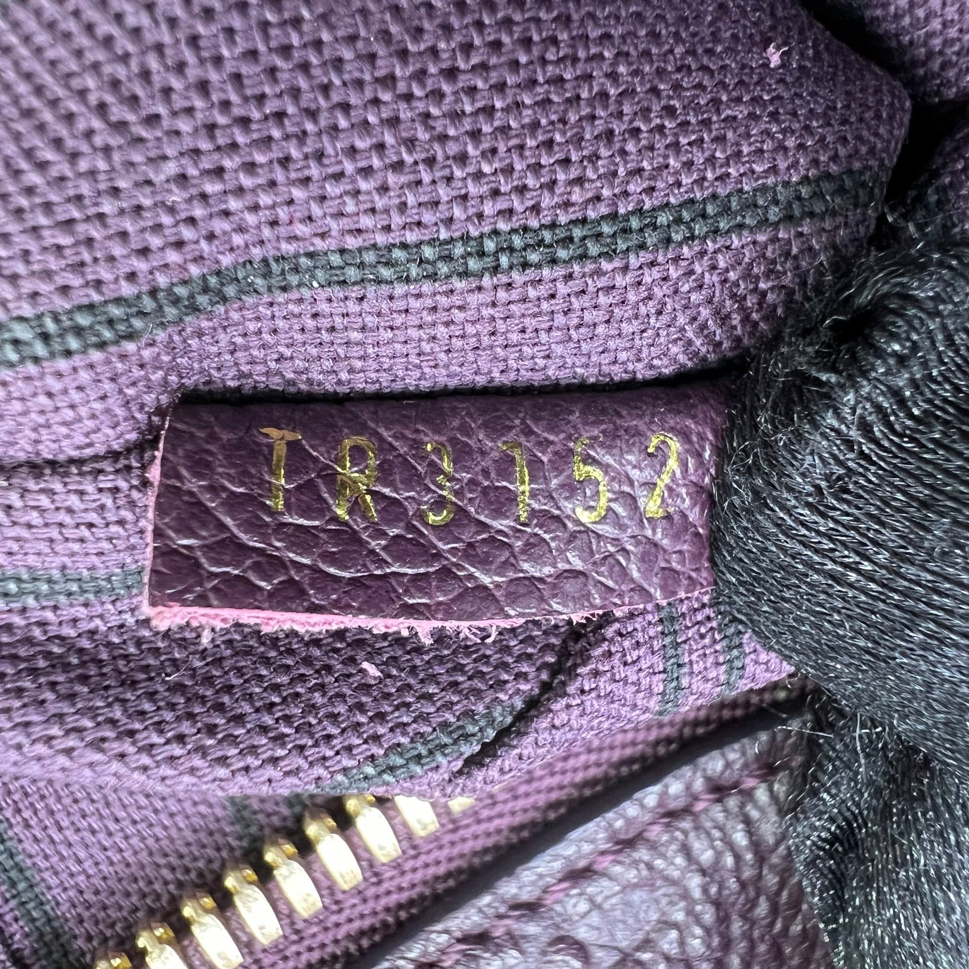 Louis Vuitton Monogram Empreinte Leather Lumineuse PM Bag B21498