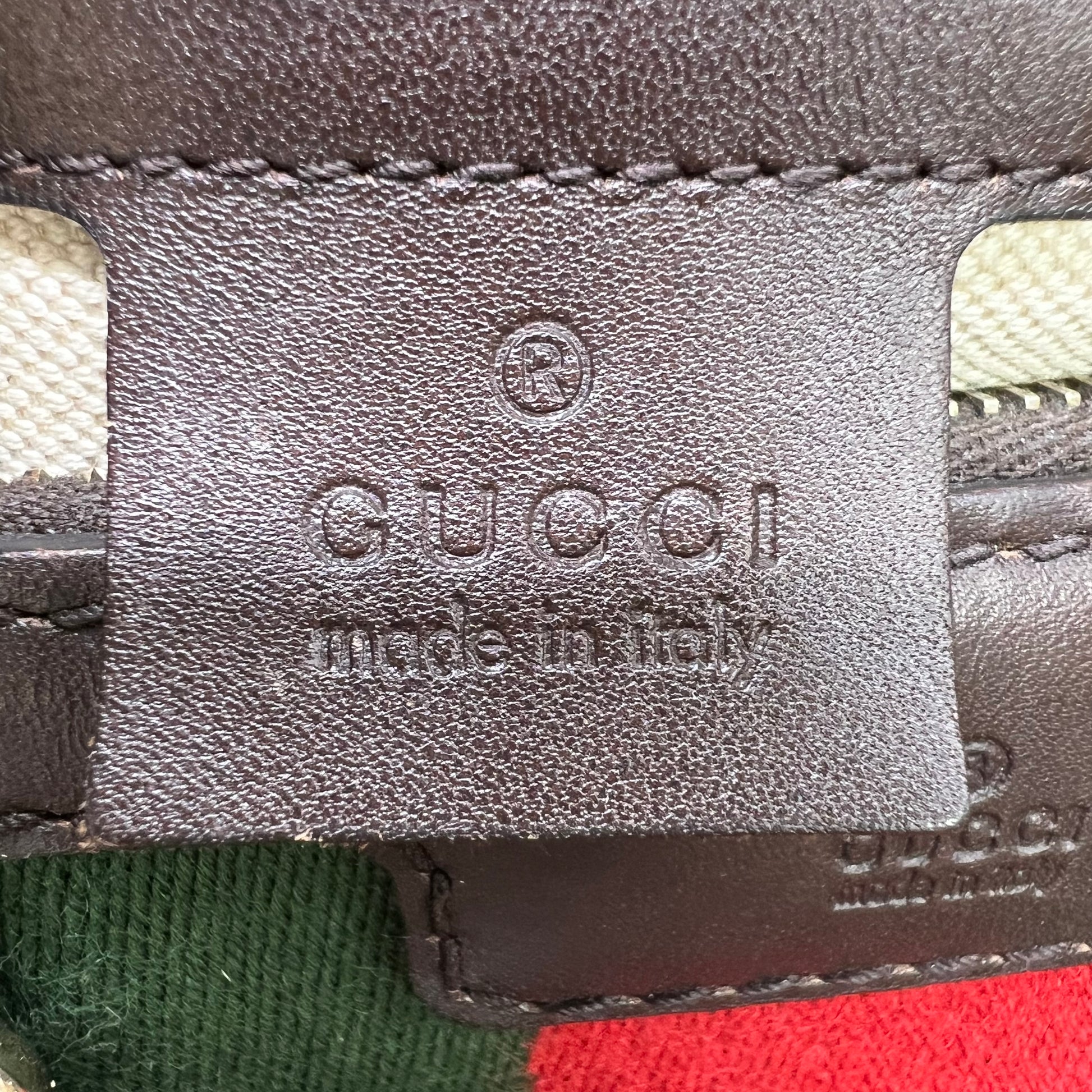 Gucci Vintage Web Original GG Boston Bag B22163