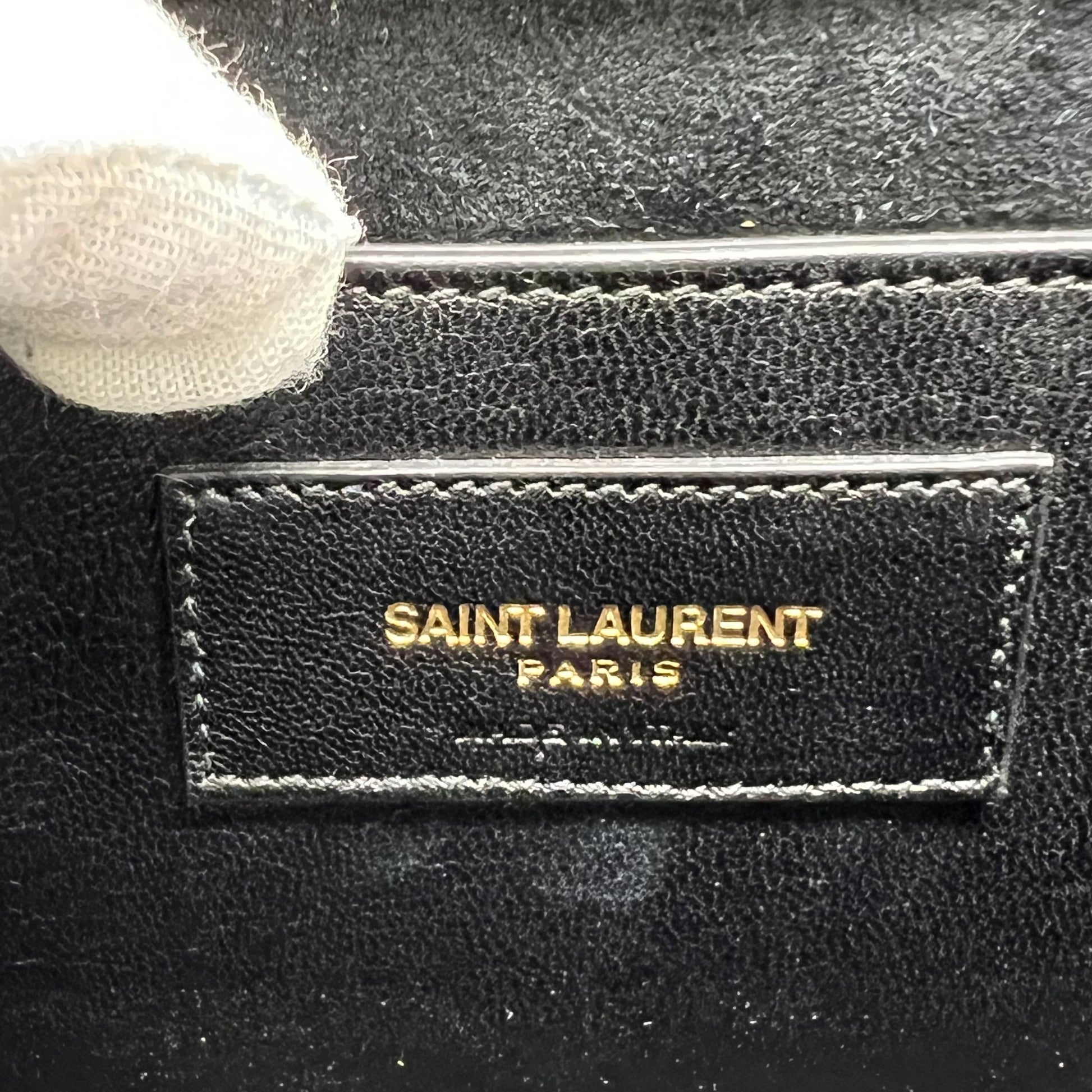 Saint Laurent Monogram Cassandre Flap Pouch Clutch W22030