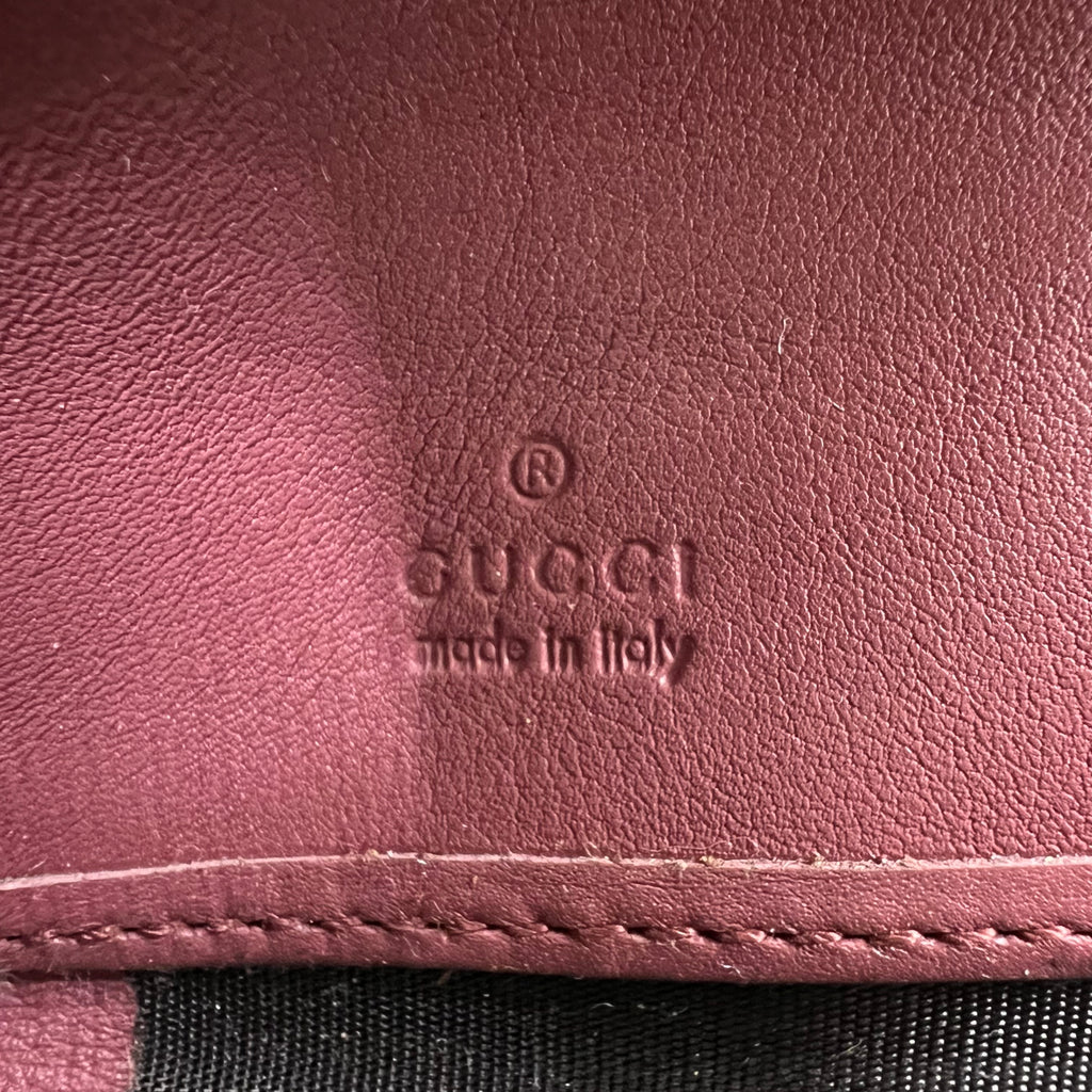 Gucci GG Blooms Supreme Zip Around Wallet W22210