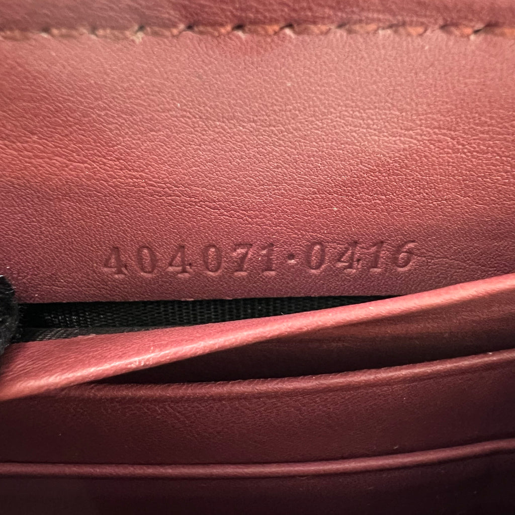 Gucci GG Blooms Supreme Zip Around Wallet W22210