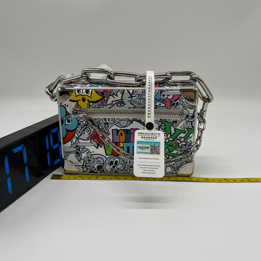 Louis Vuitton Monogram Comics Mini Soft Trunk Bag