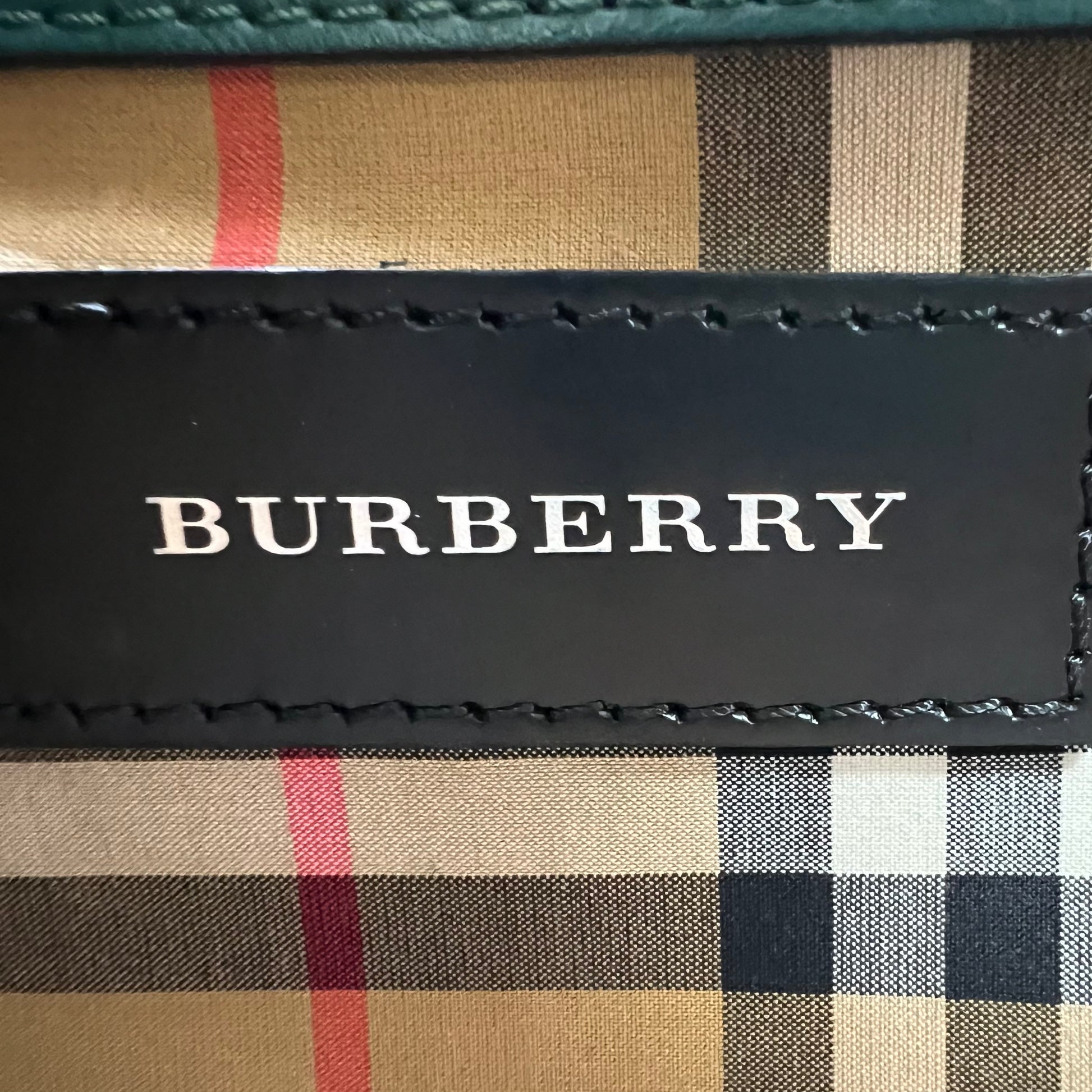 Burberry Small Macken Two-Tone Leather Crossbody Bag B22506