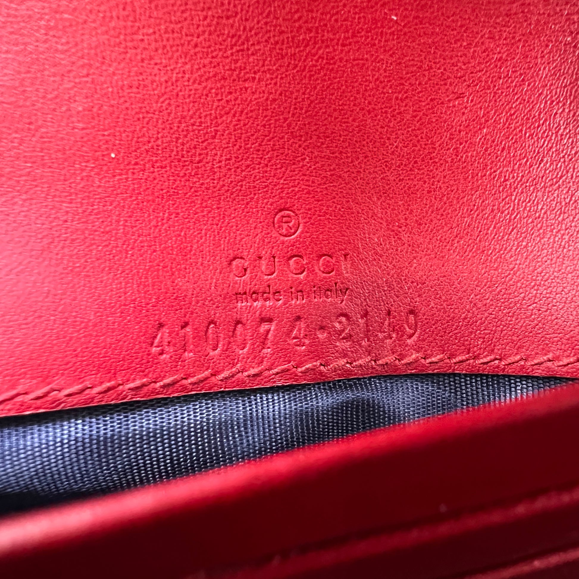 Gucci GG Supreme Monogram Blooms Continental Flap Wallet in Blue W22211