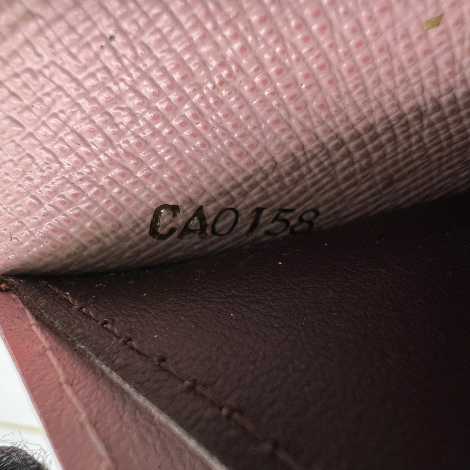 Louis Vuitton Monogram Canvas Emilie Wallet W22086