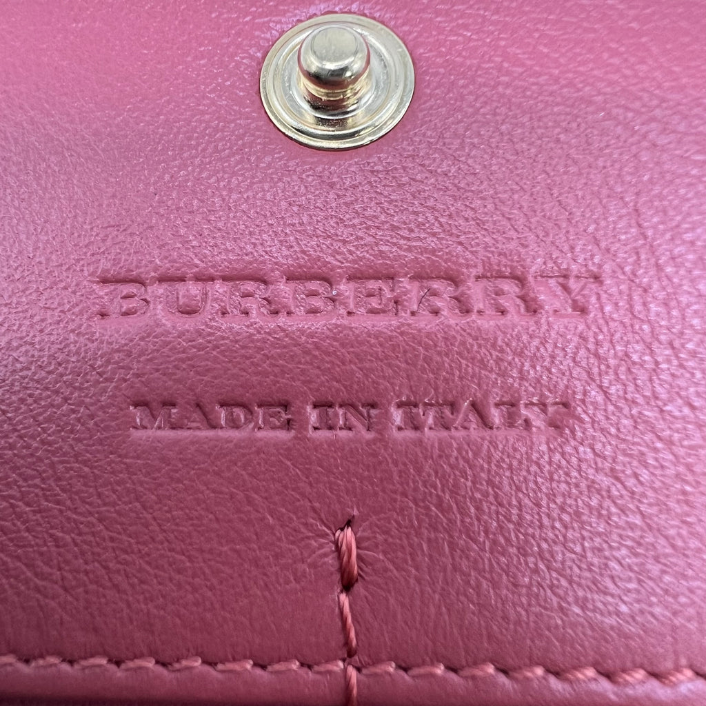 Leather Haymarket Check Porter Continental Wallet W22108
