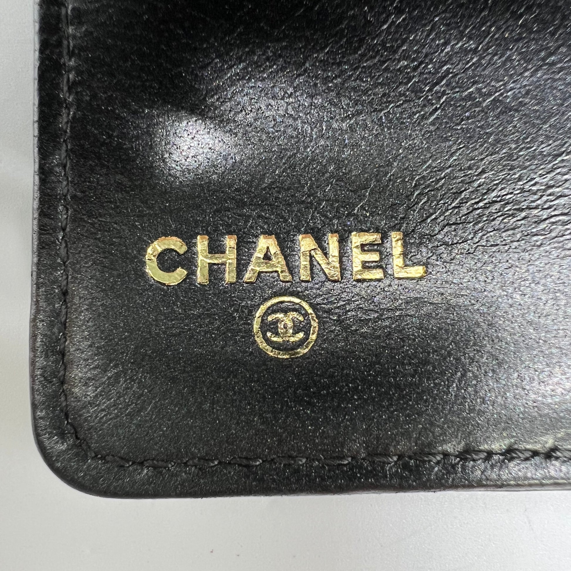 Chanel Boy Chanel Double Stitch Long Flap Wallet W22205