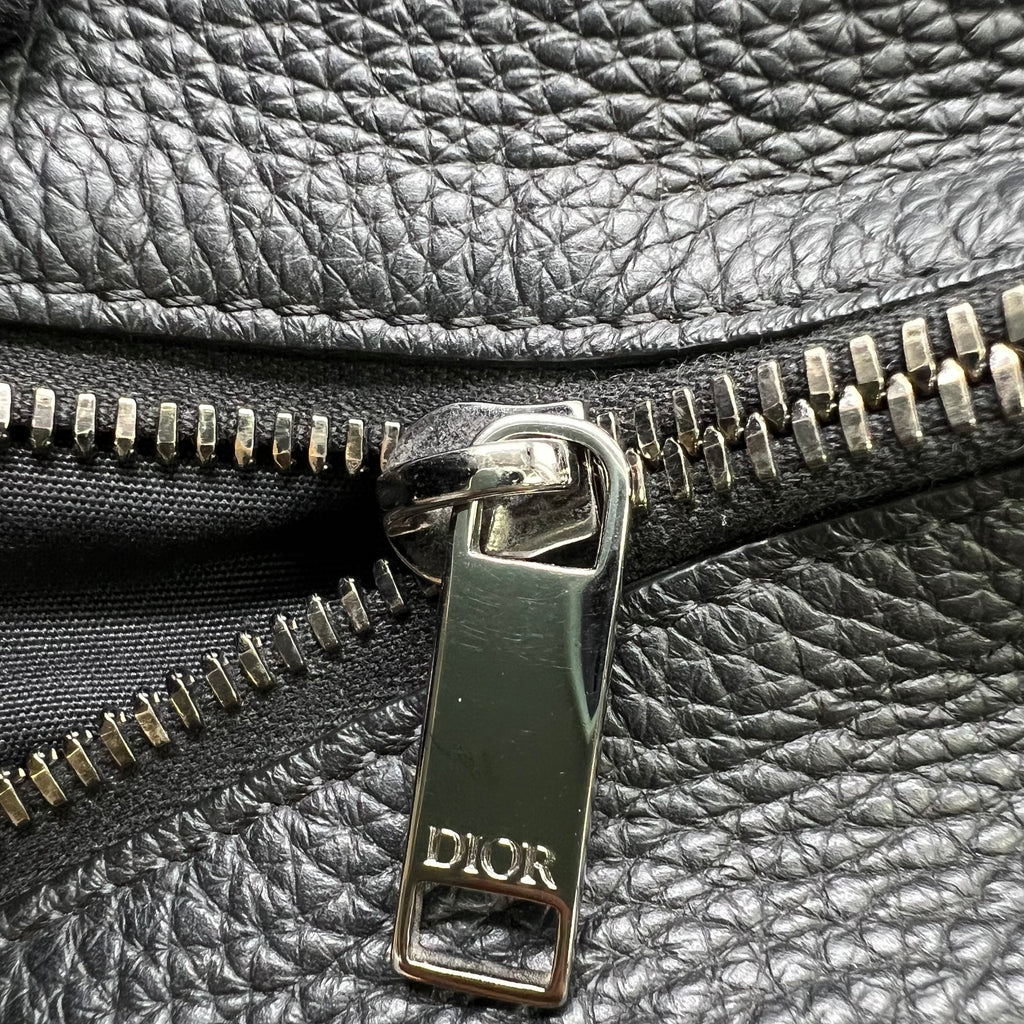 Christian Dior x Kenny Scharf Saddle Soft Bag in a multicolored jacquard canvas