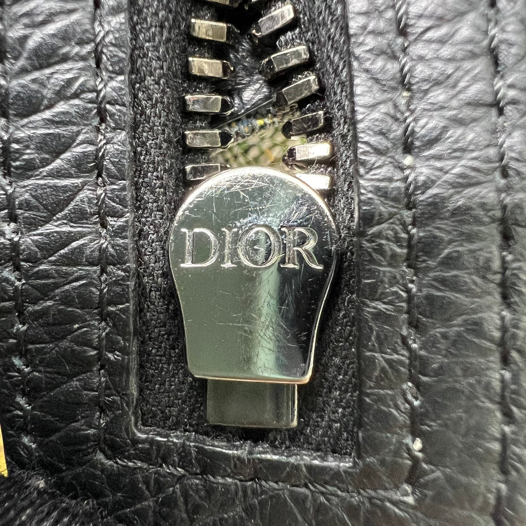 Christian Dior x Kenny Scharf Saddle Soft Bag in a multicolored jacquard canvas