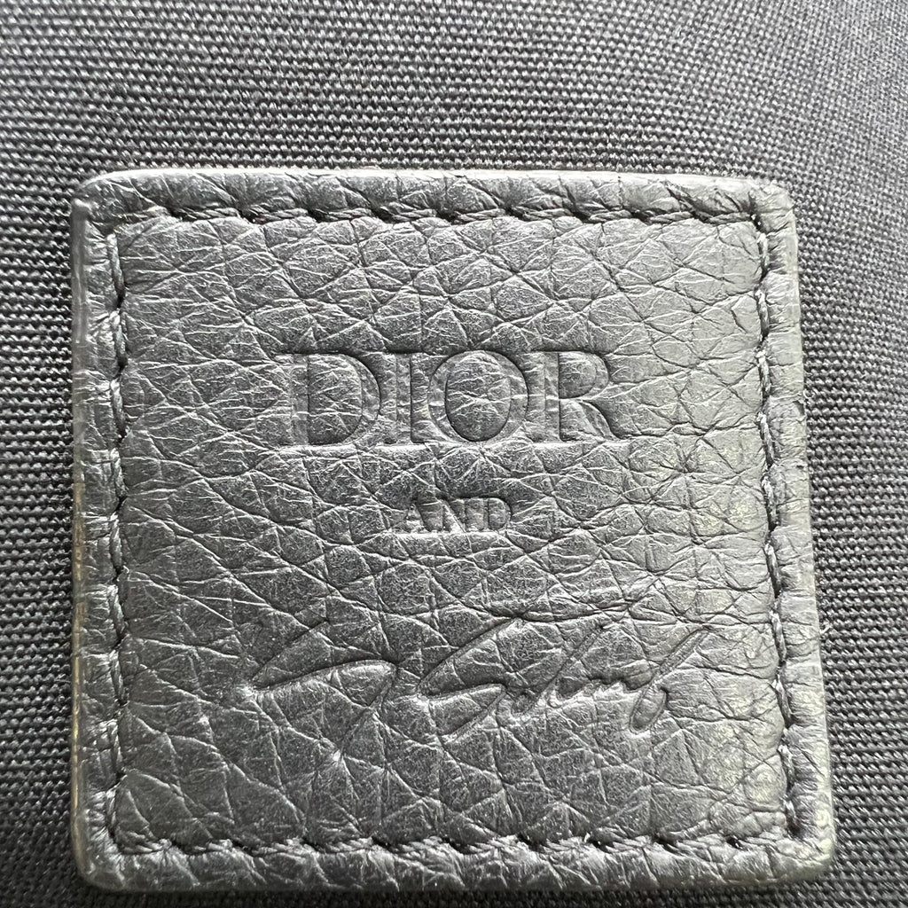 Christian Dior x Kenny Scharf Saddle Soft Bag in a multicolored jacquard canvas
