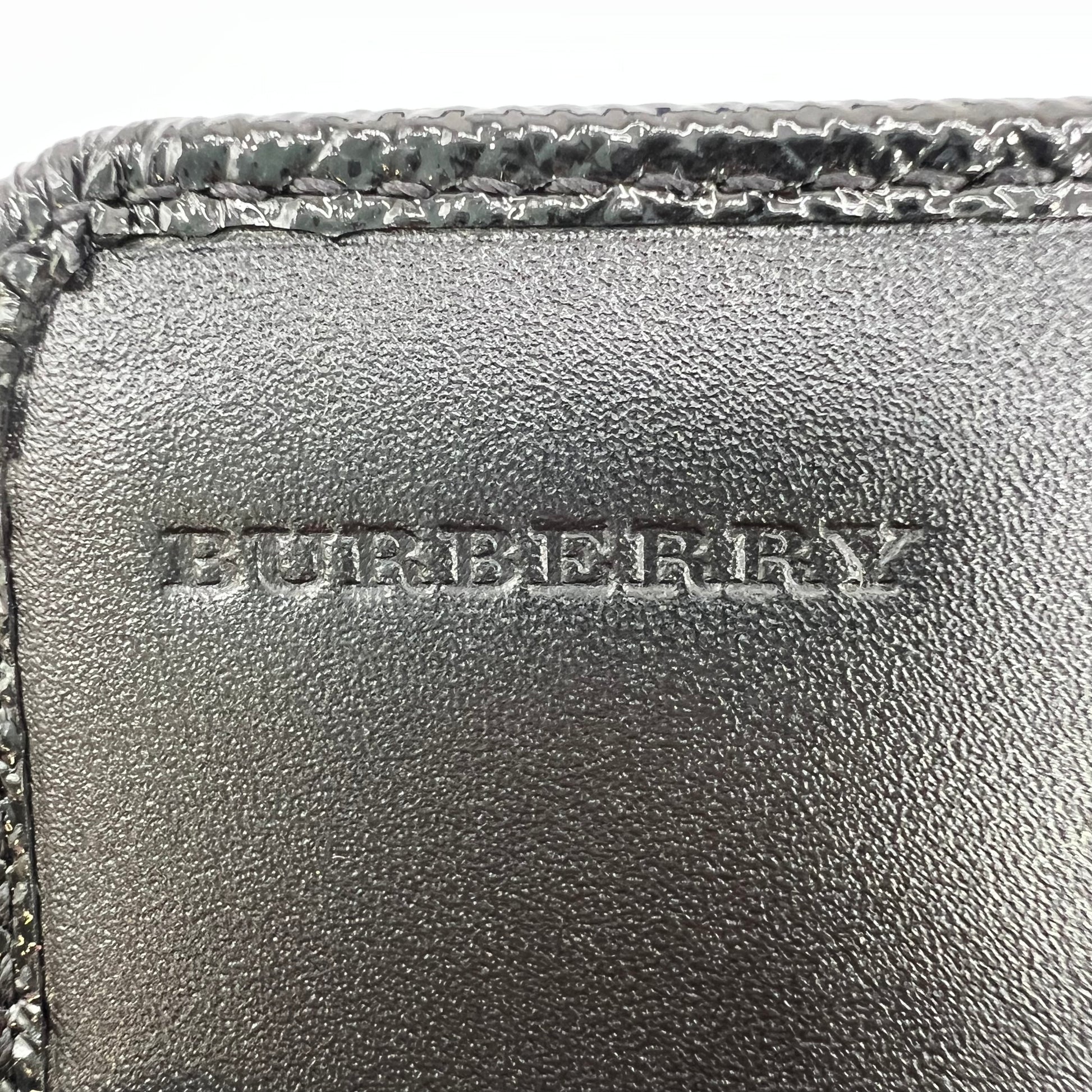 Burberry Grainy Leather Continental Wallet W22264