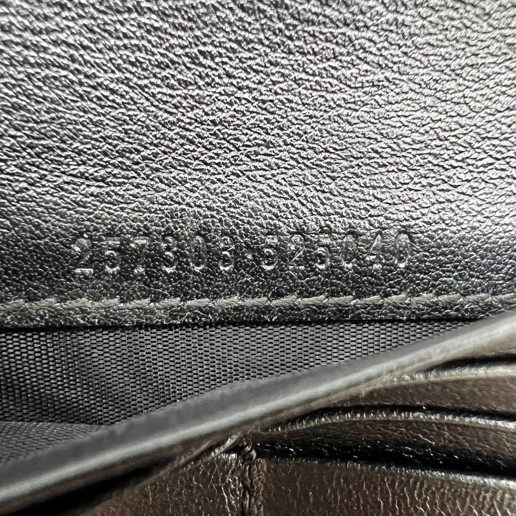 Gucci Guccissima Leather Continental Flap Wallet W22287