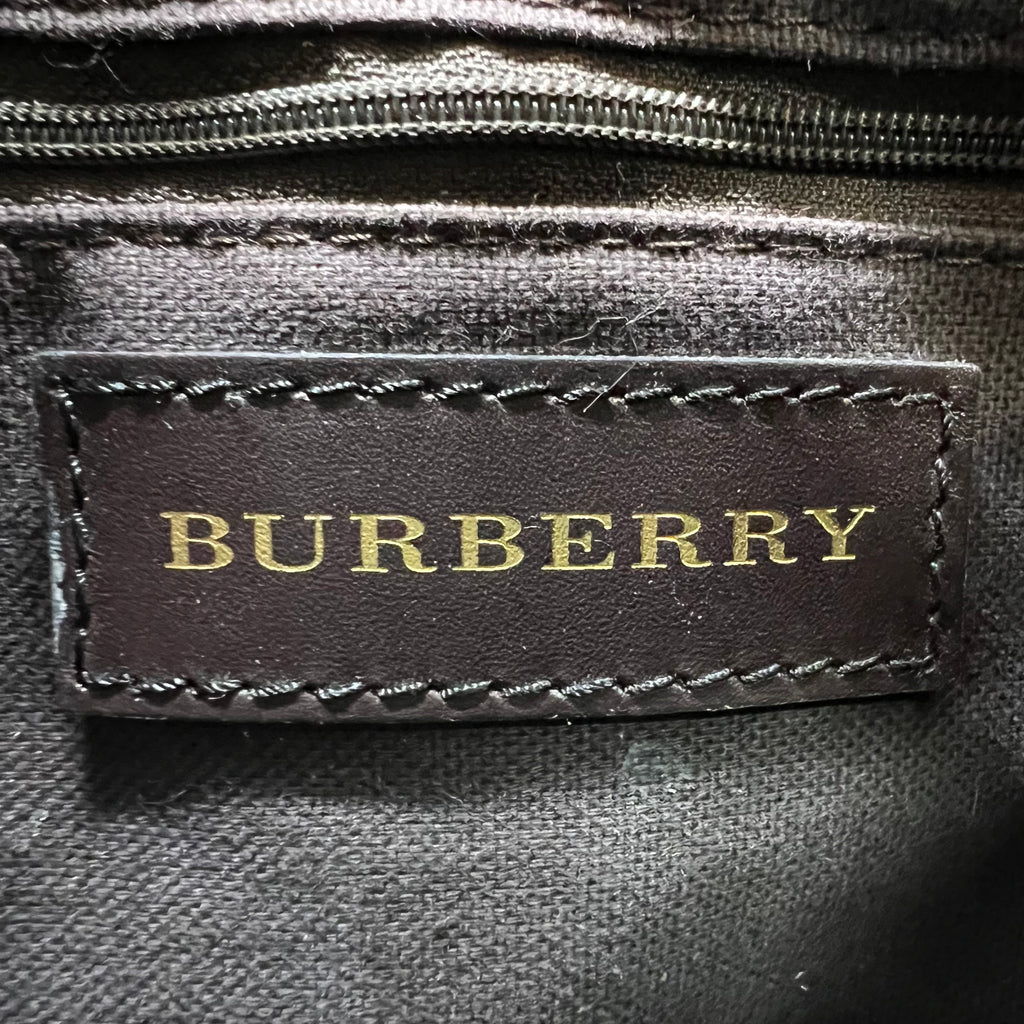 Burberry Haymarket Check Coated Canvas Hartham Crossbody Bag B21234