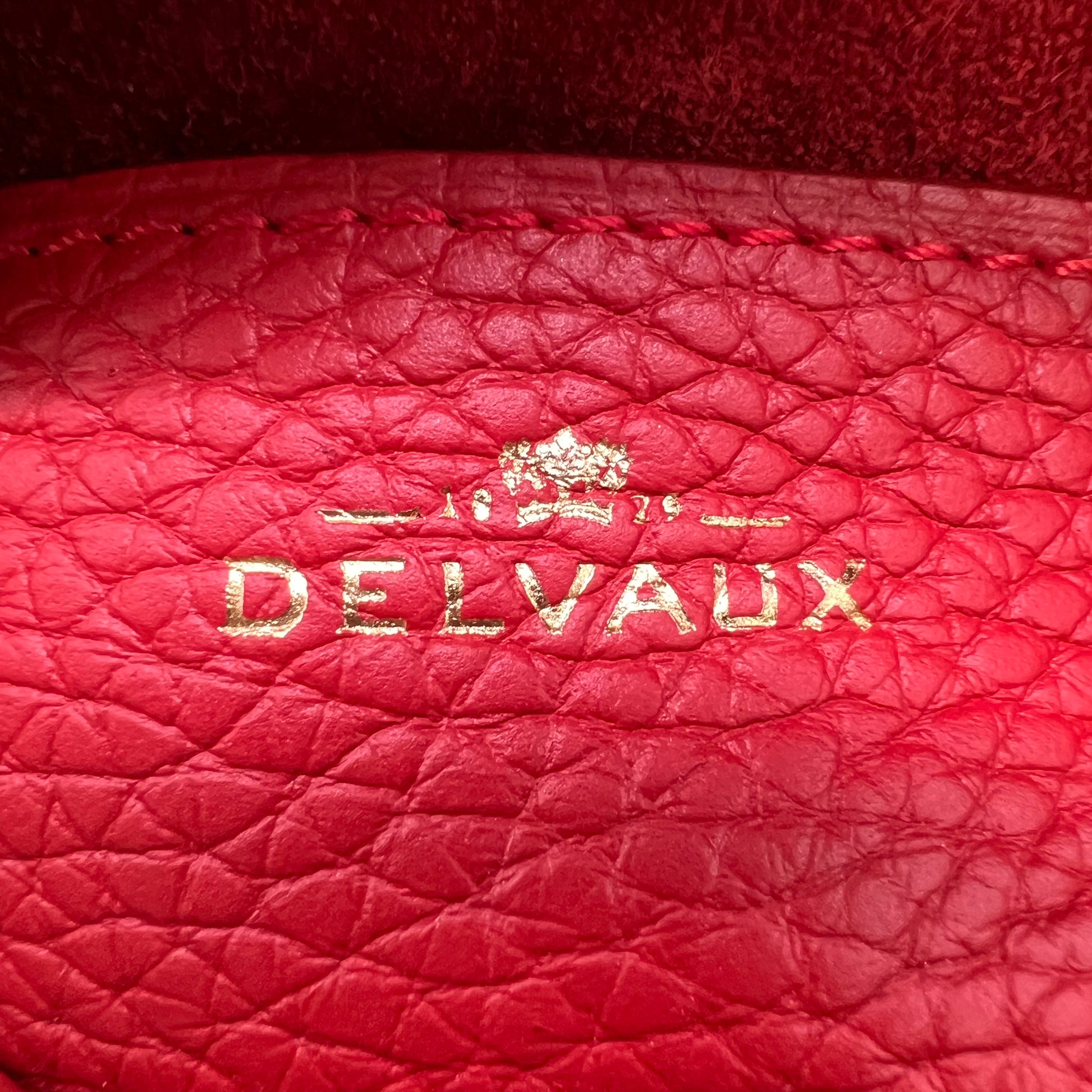Delvaux Cool Box Mini Taurillon Soft Leather Bag B22874