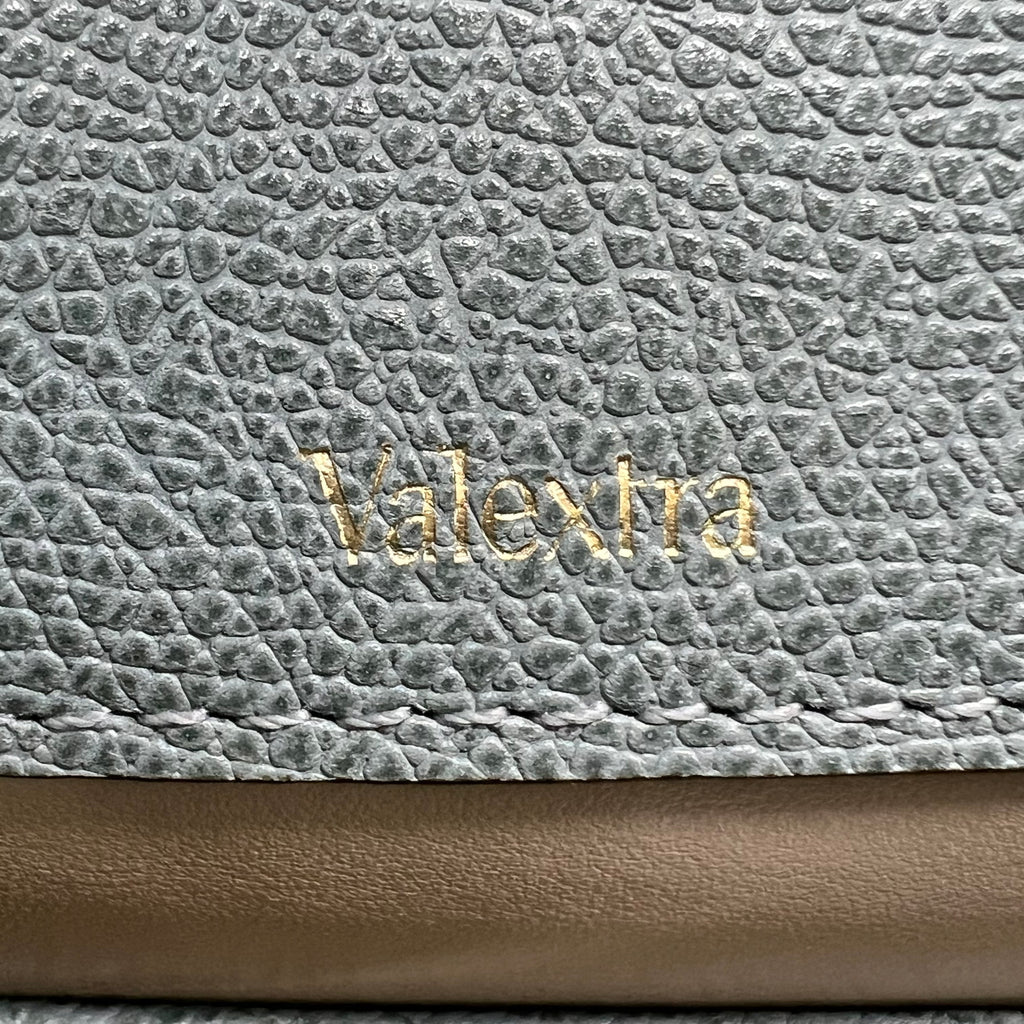 Valextra Iside bag in a blue leather