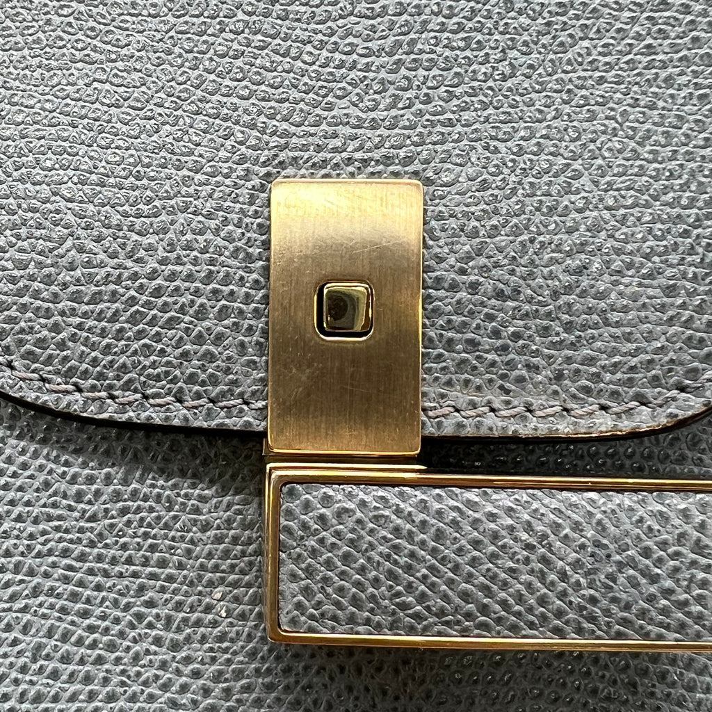 Valextra Iside bag in a blue leather
