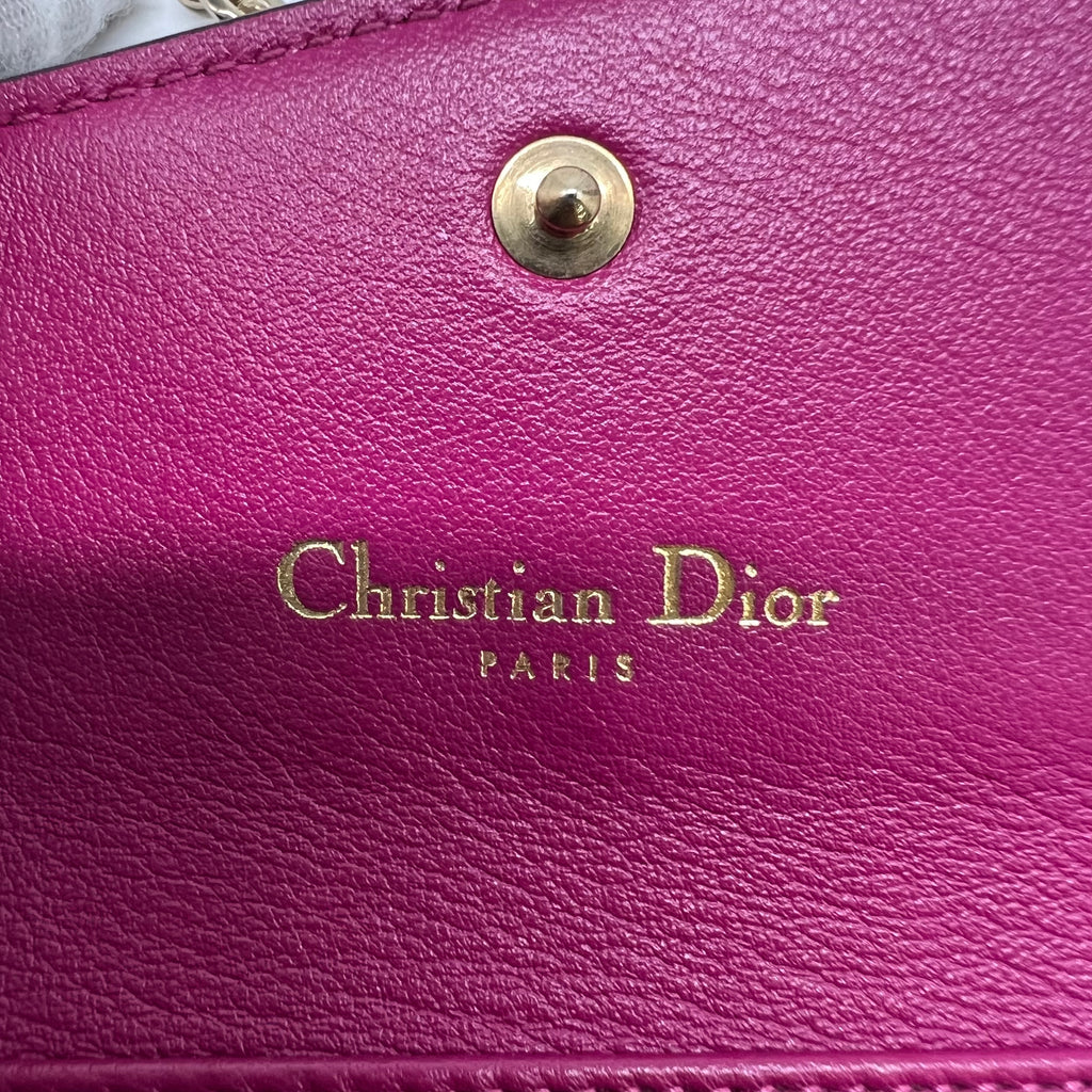 Christian Dior Diorissimo Rencontre Wallet on Chain B22918