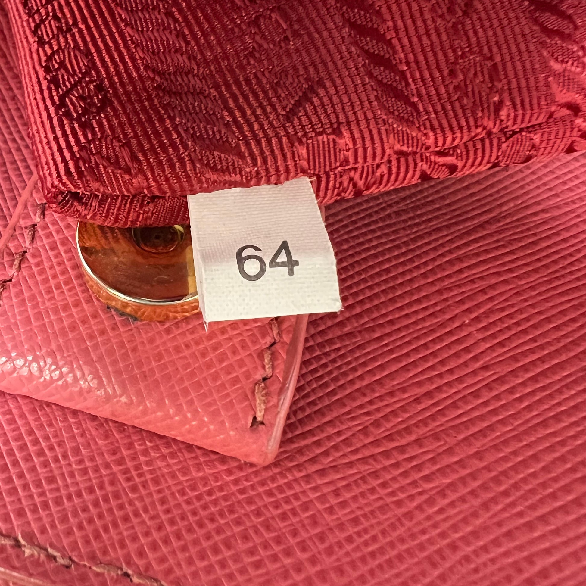 Prada Saffiano Lux Medium Open Promenade Satchel Bag B22765