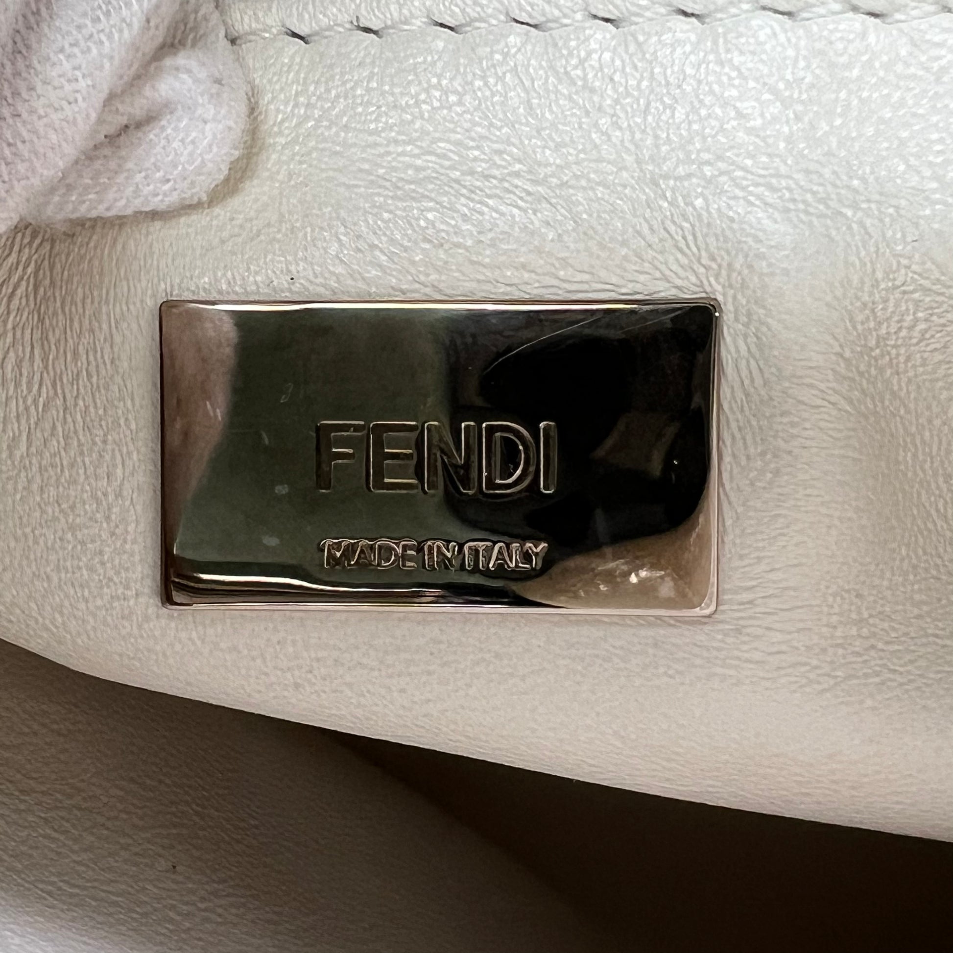 Fendi Iconic Peekaboo Mini Crocodile Leather Bag B22844
