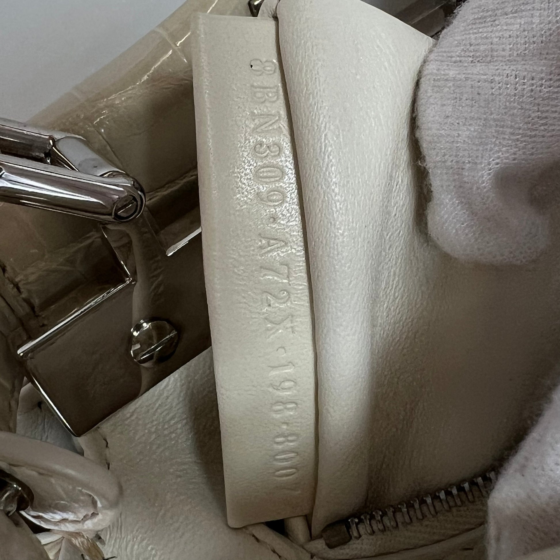 Fendi Iconic Peekaboo Mini Crocodile Leather Bag B22844