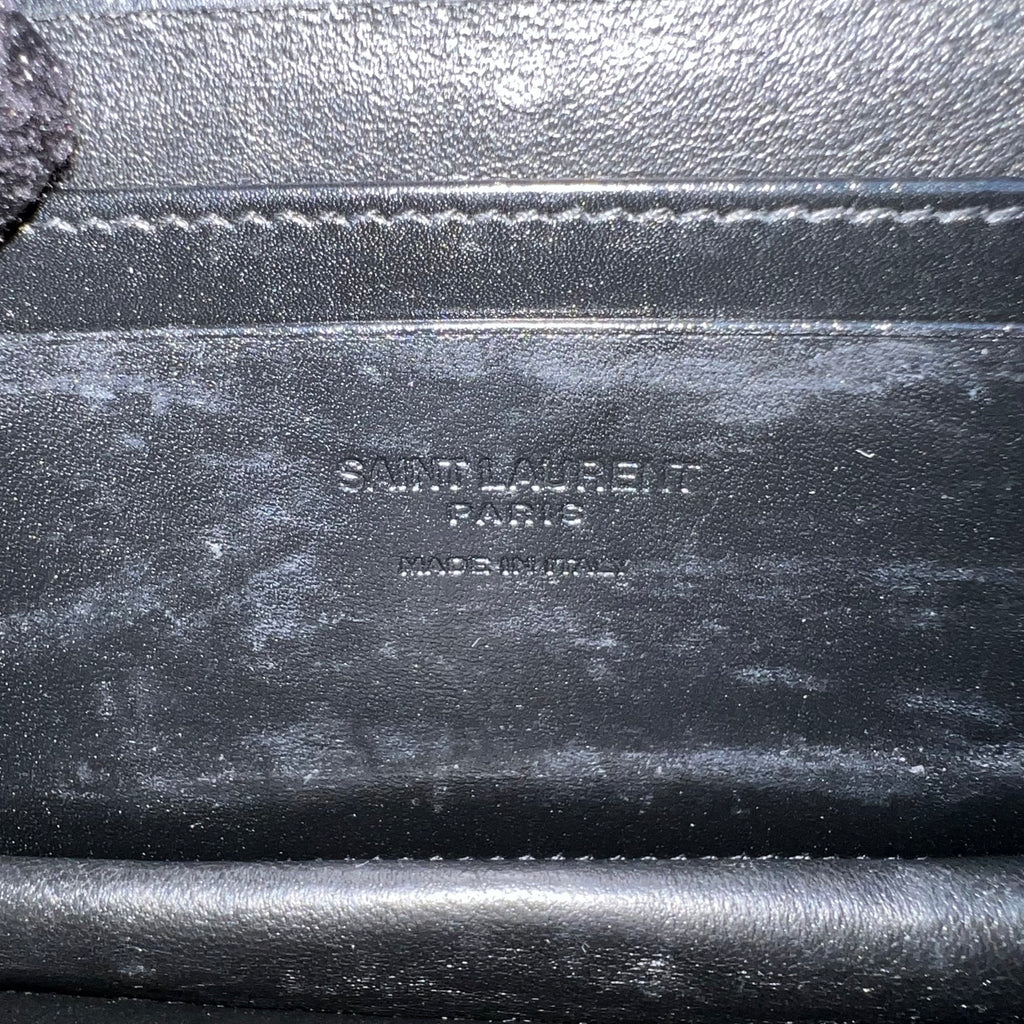 Saint Laurent "Sunset" Smooth Leather Chain Wallet B22869