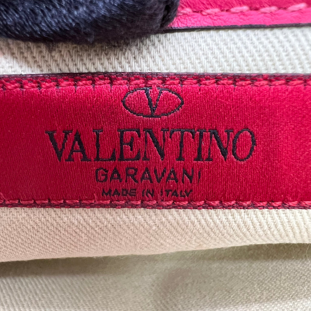 Valentino Garavani Leather "My Own Code" Clutch Bag B22795