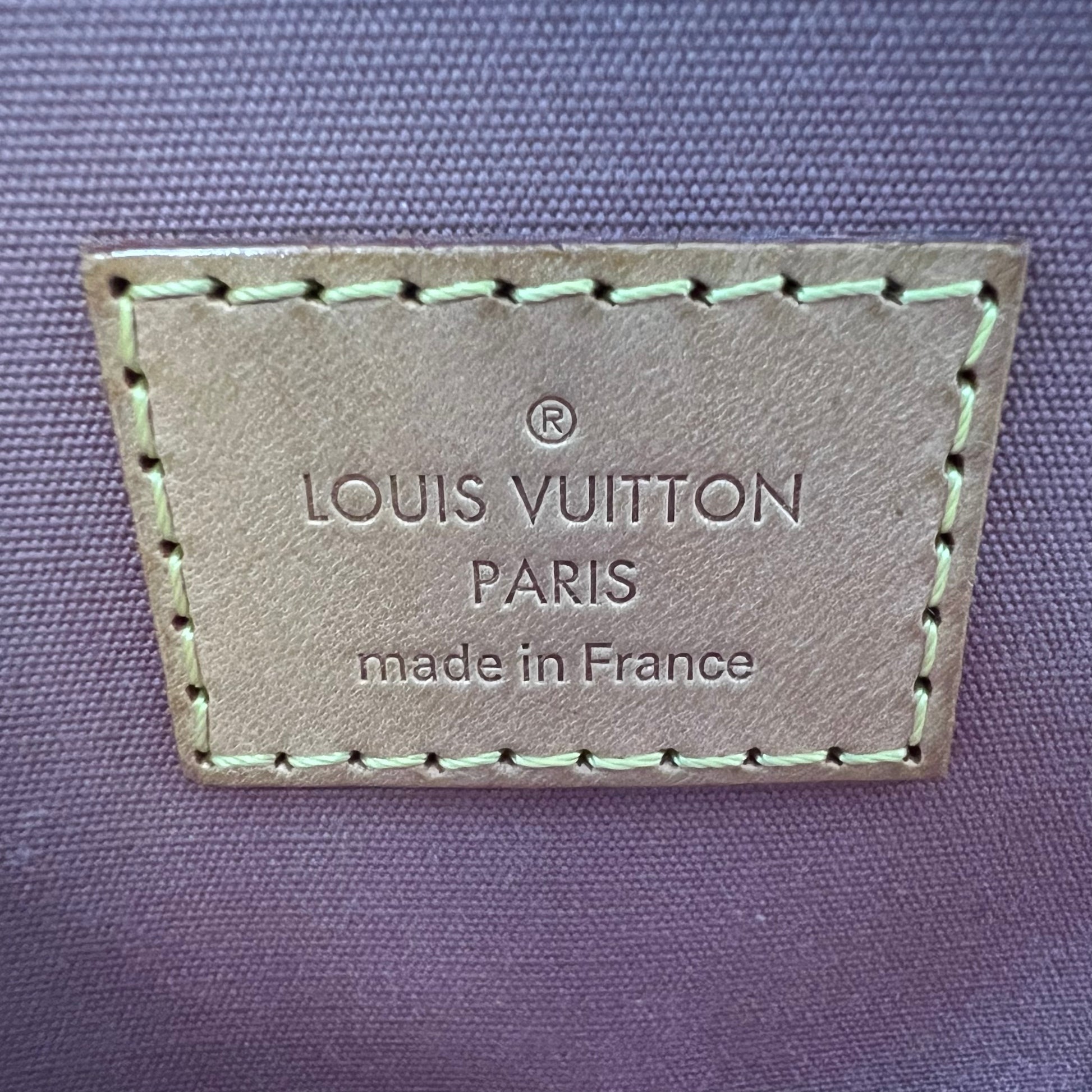 Louis Vuitton Monogram Vernis Alma PM Bag B22318
